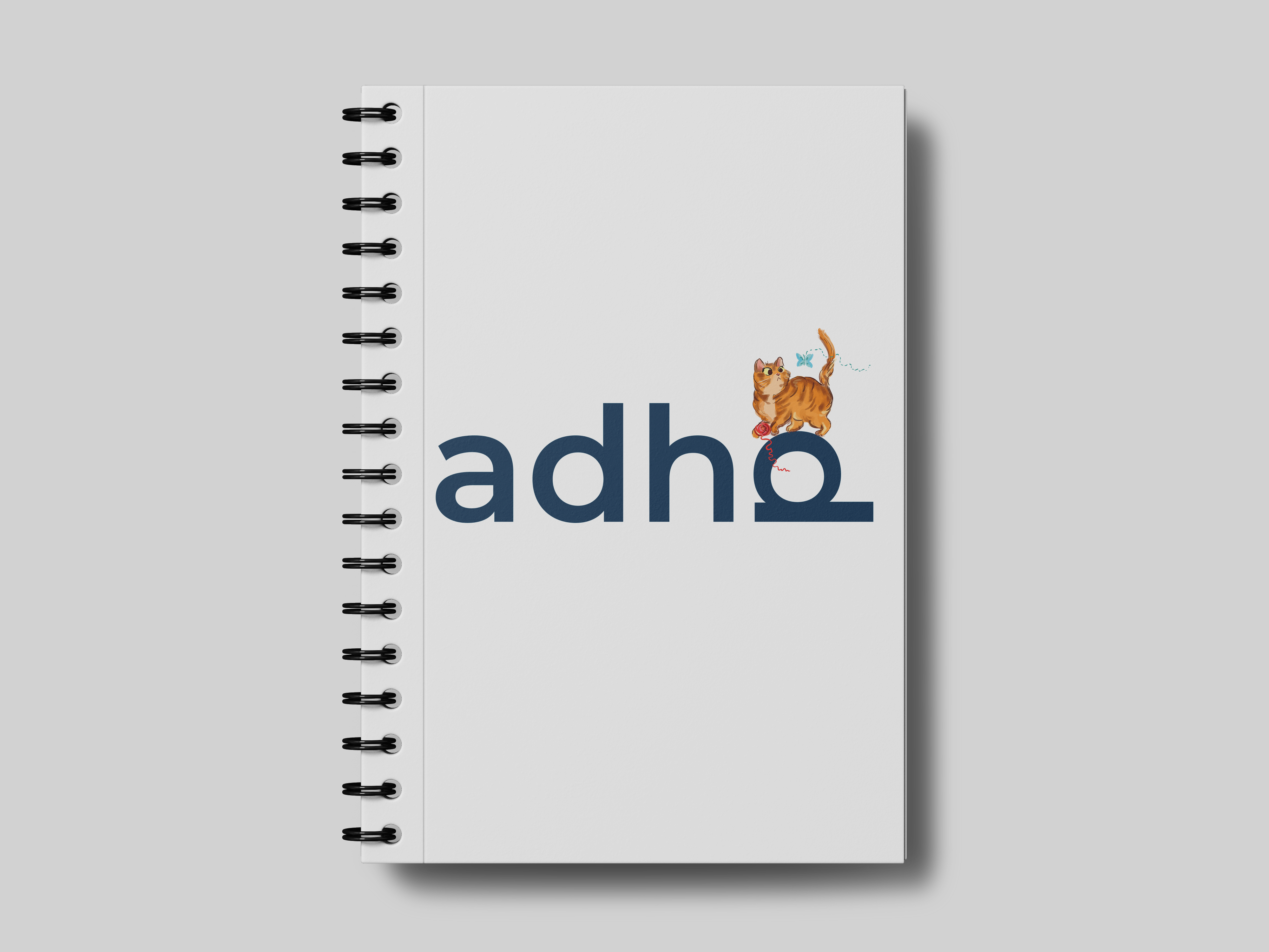 ADHD Cat - Notebook