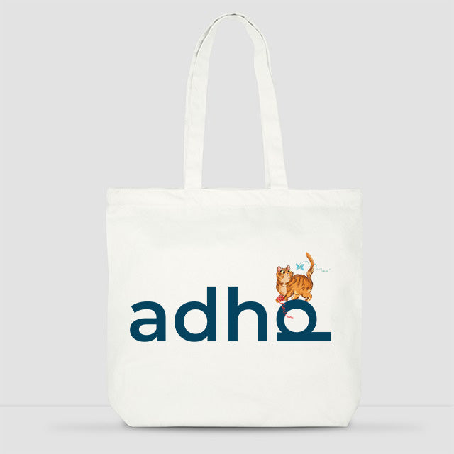 ADHD Cat - Tote Bag (Large)