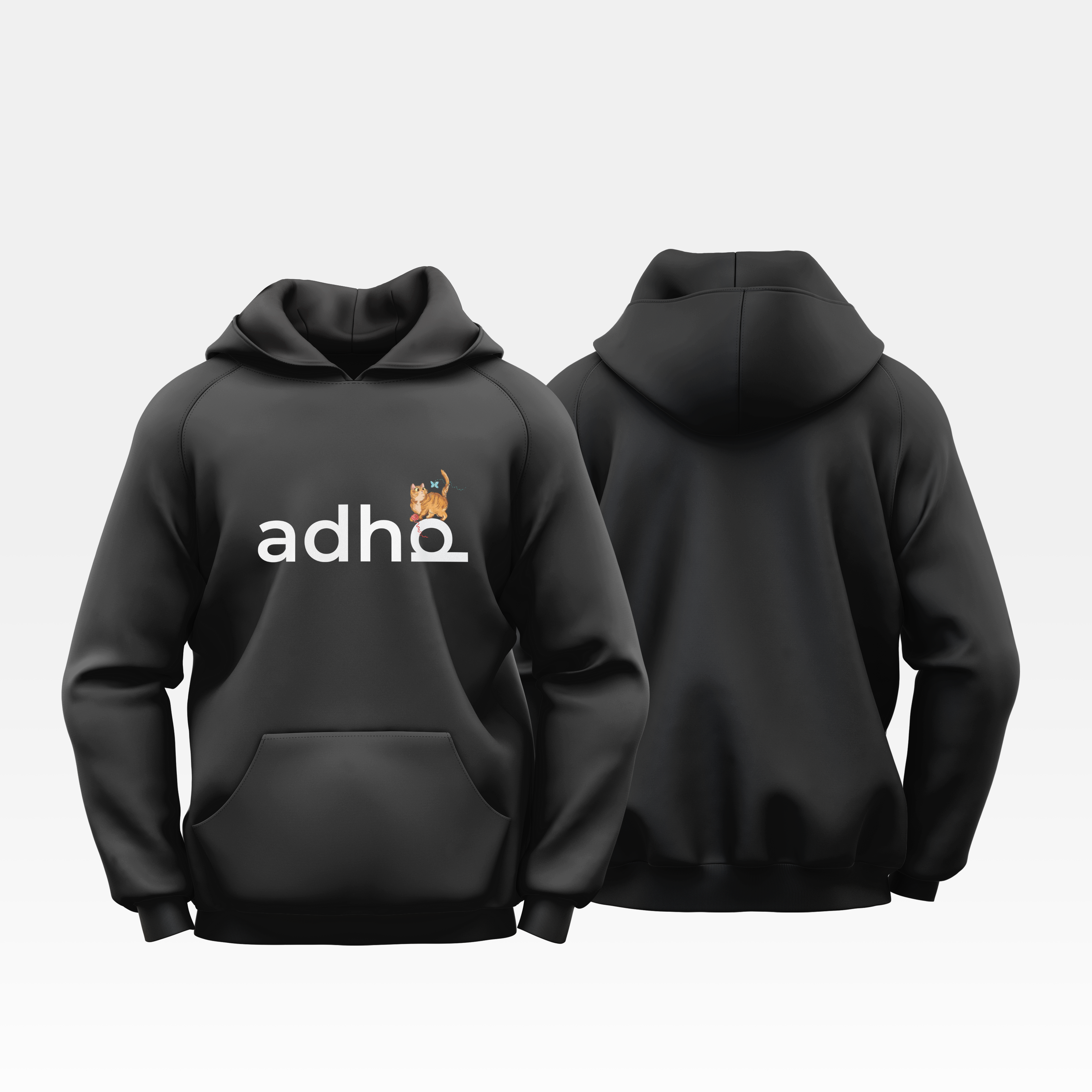 ADHD Cat - Hoodie