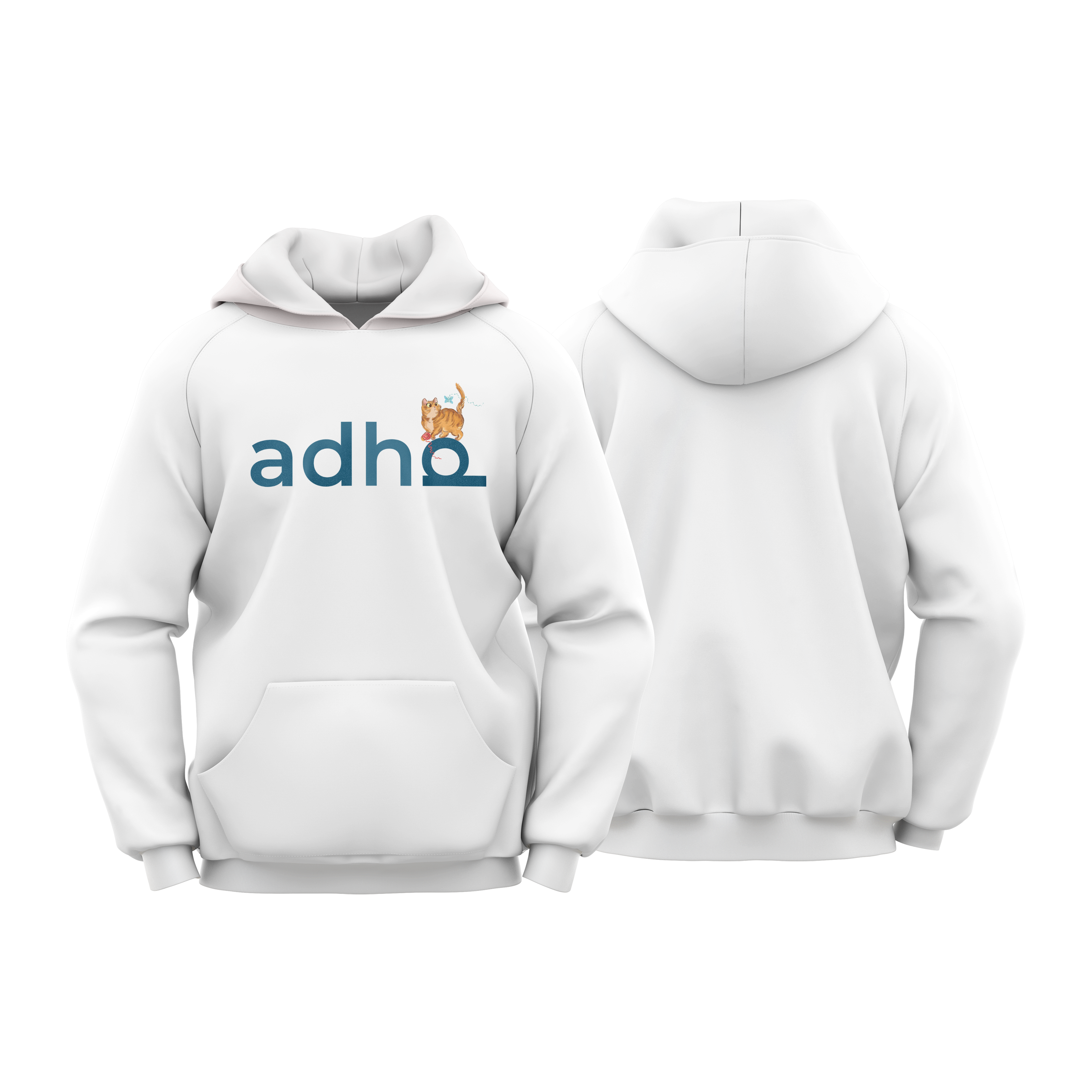 ADHD Cat - Hoodie