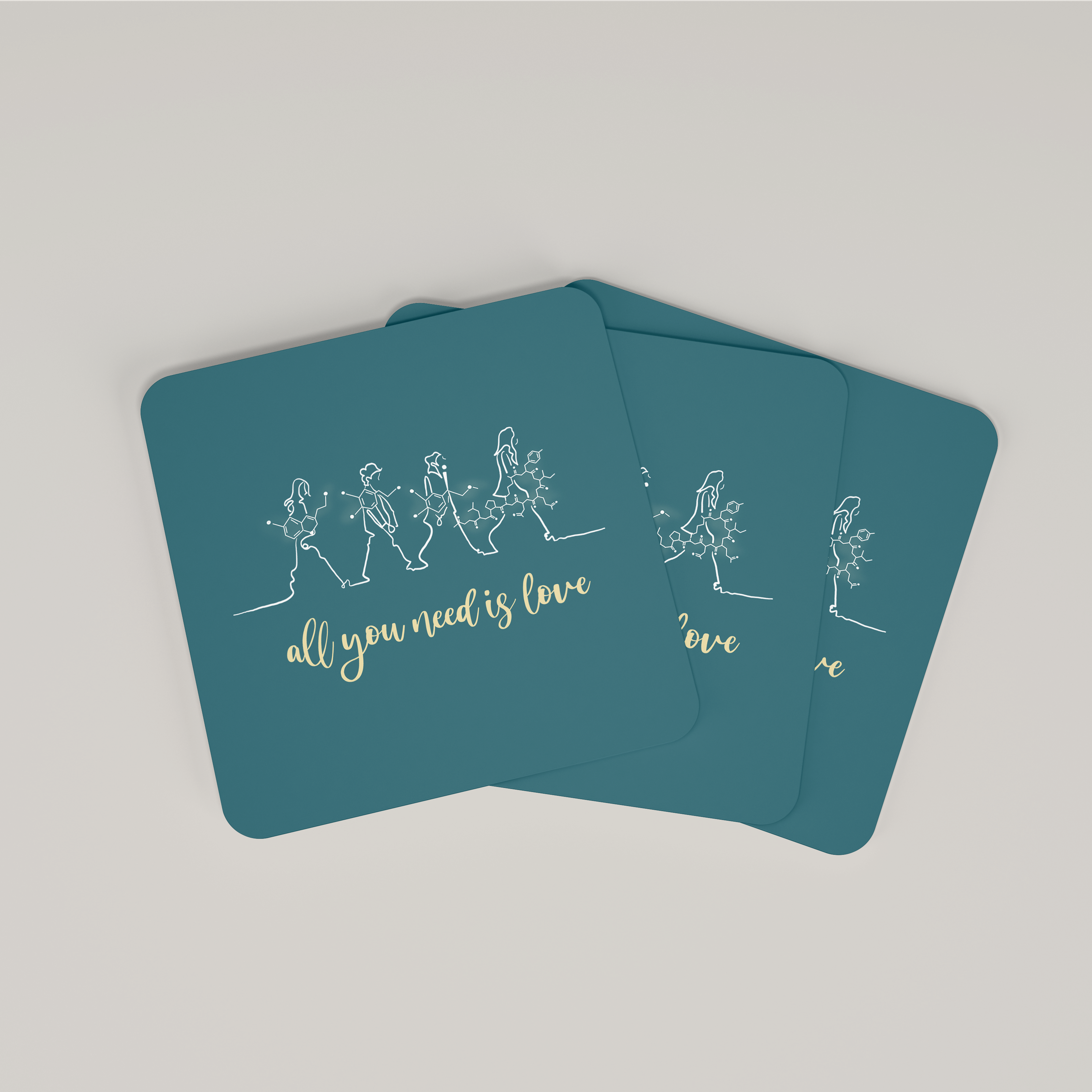 All You Need is Love 2 - Coaster