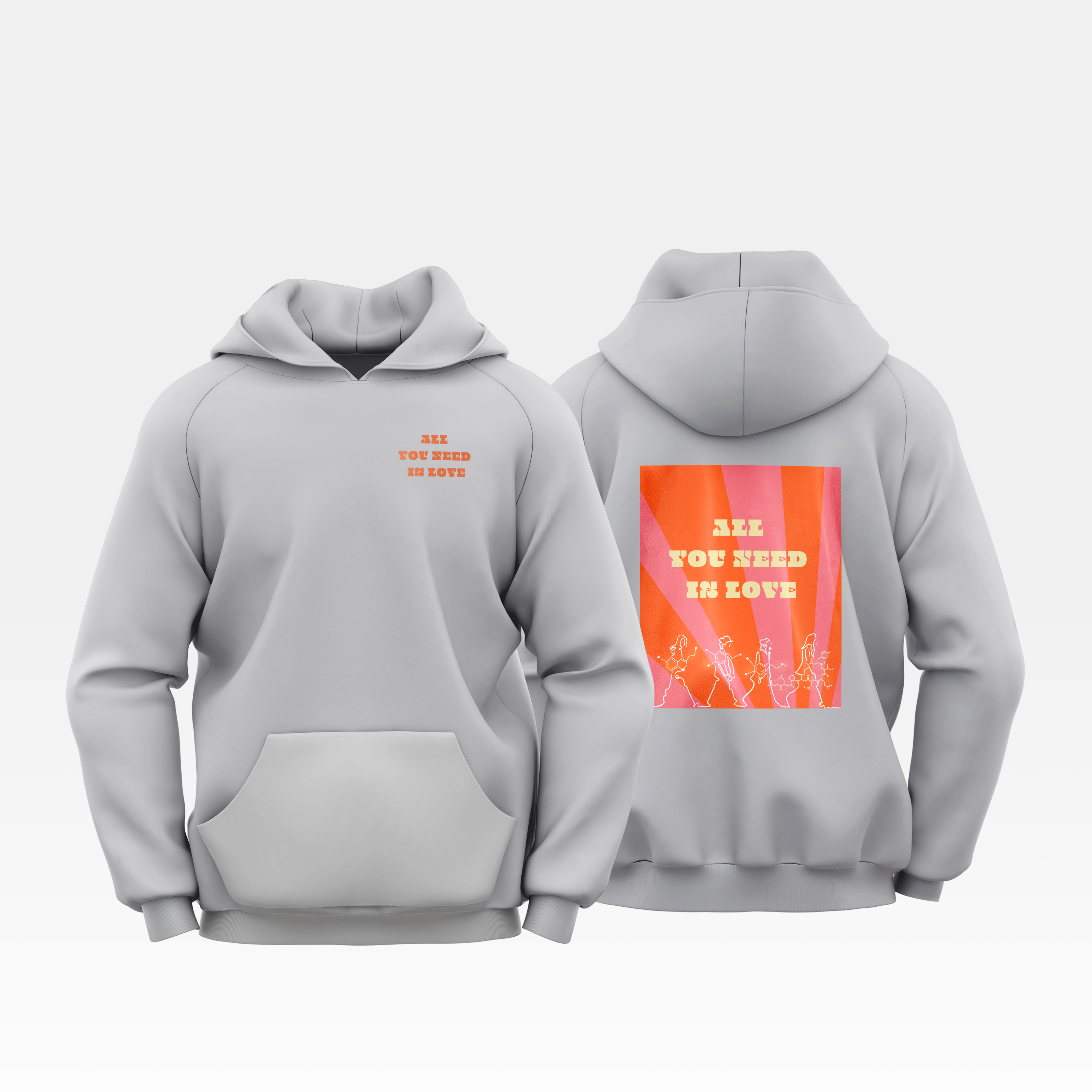 All You Need Is Love 1 - Hoodie