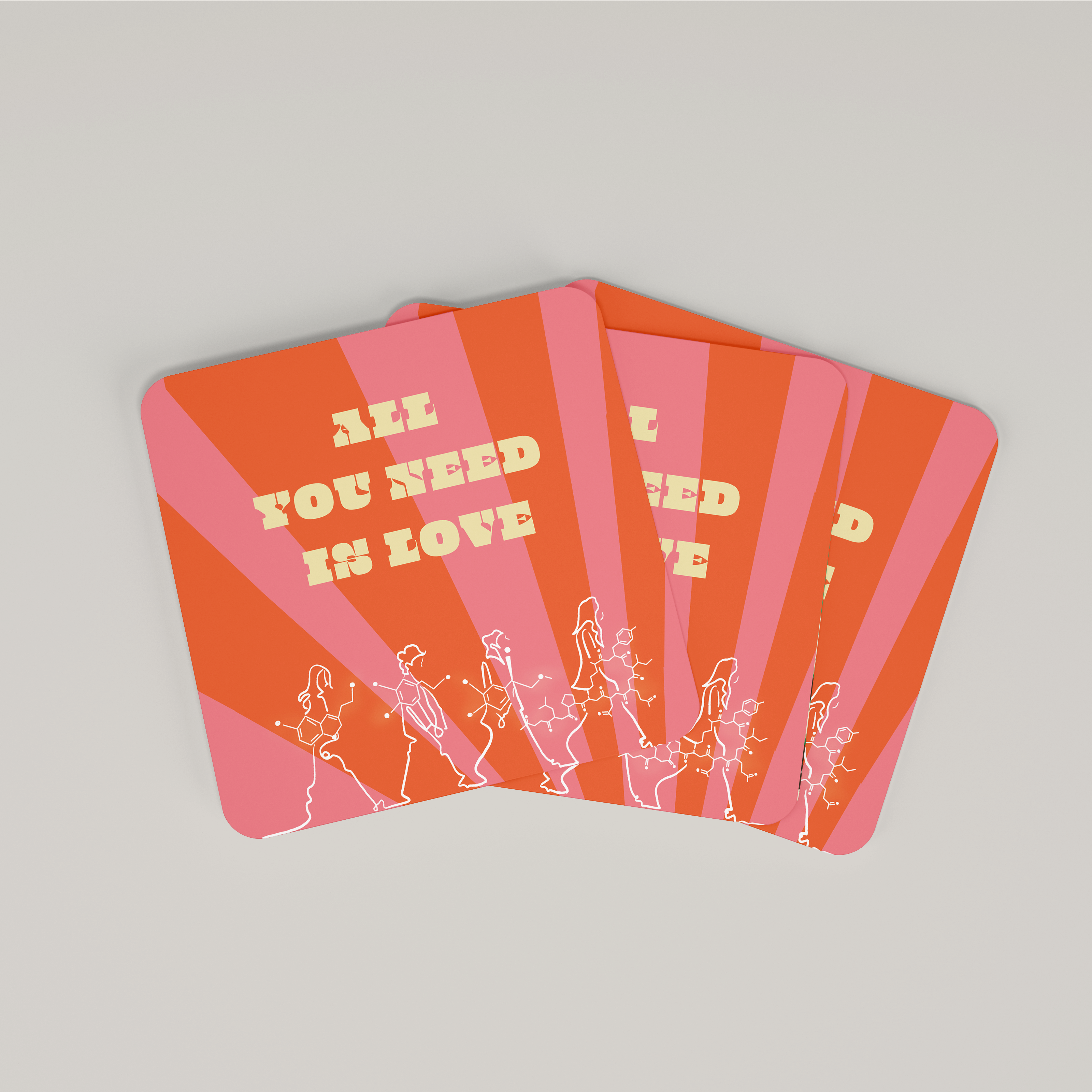 All You Need is Love 1 - Coaster