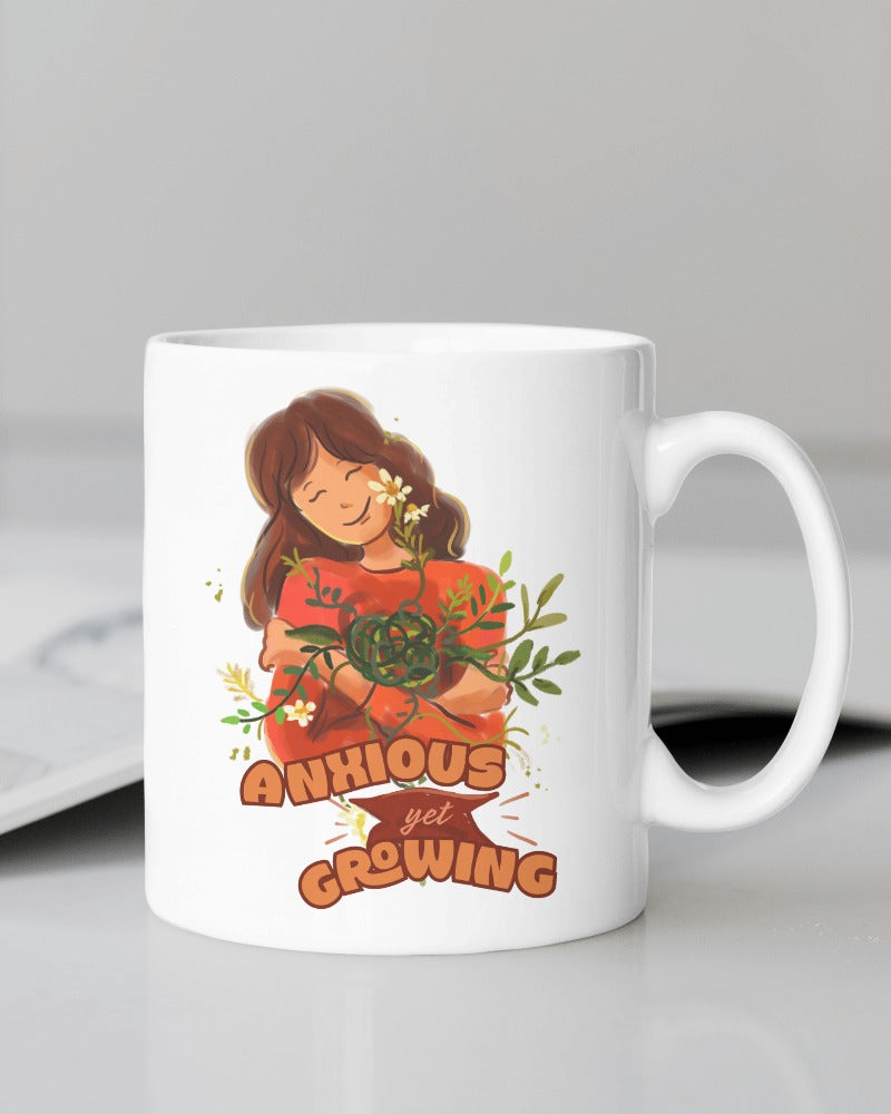 Anxious Yet Growing - Mug