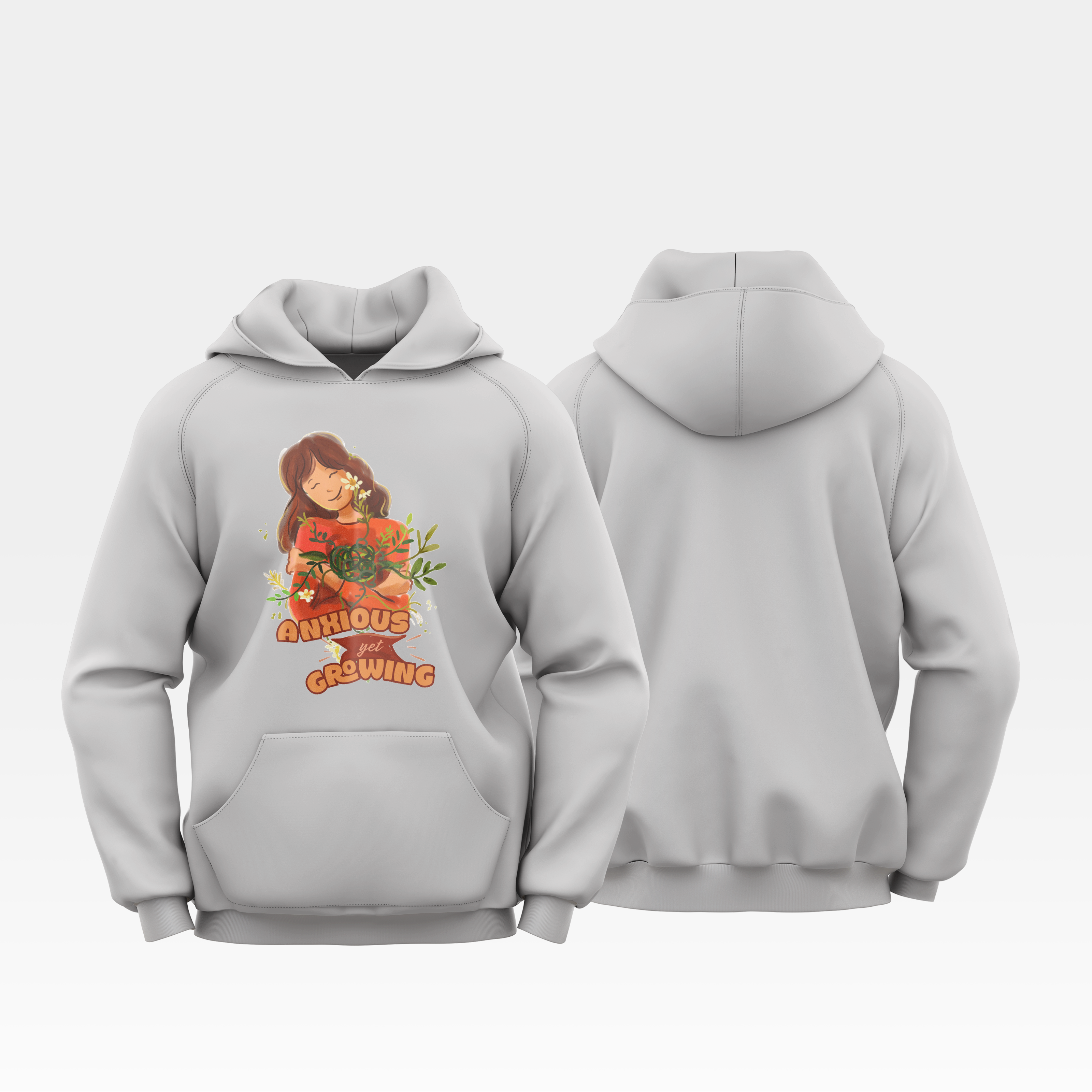 Anxious Yet Growing - Hoodie