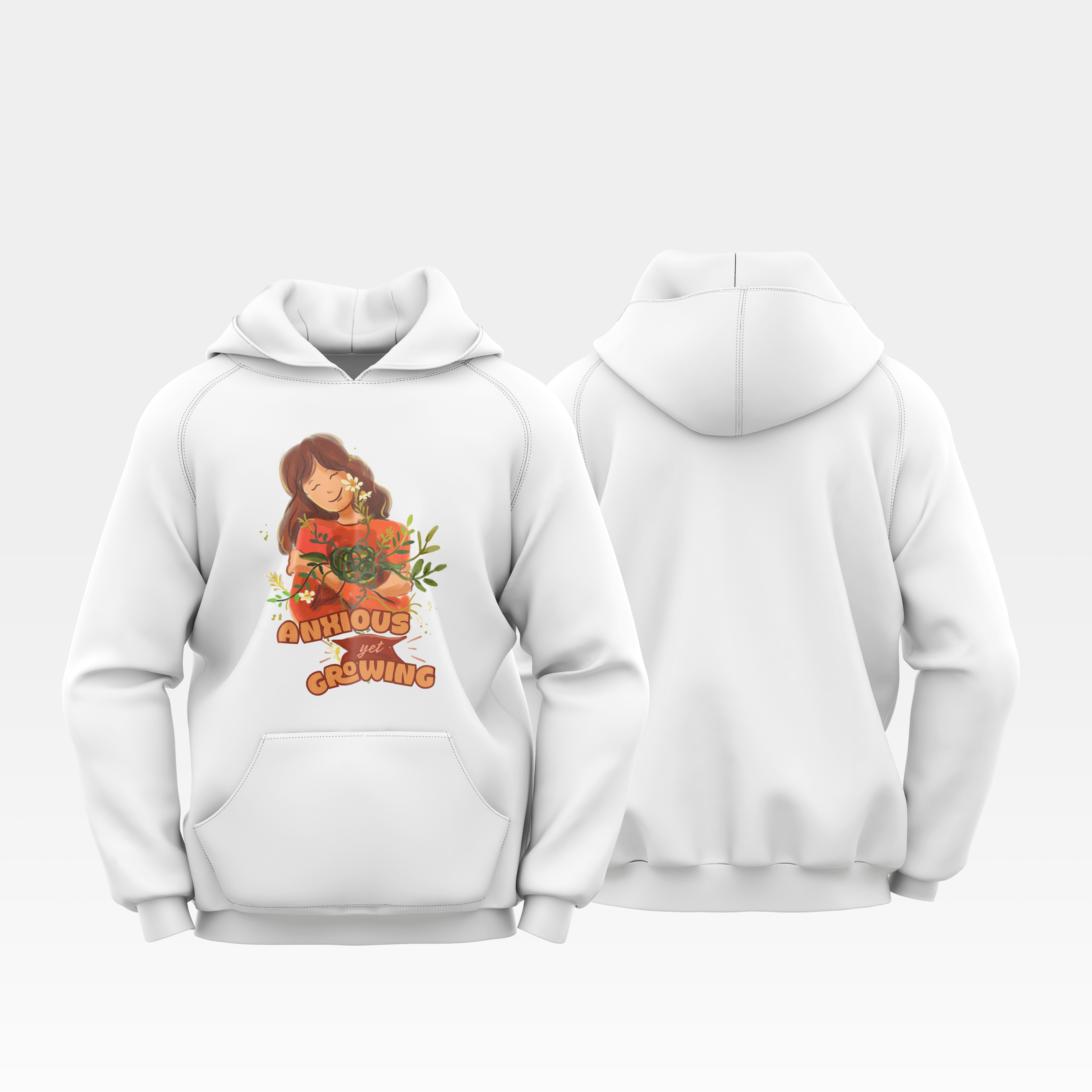 Anxious Yet Growing - Hoodie