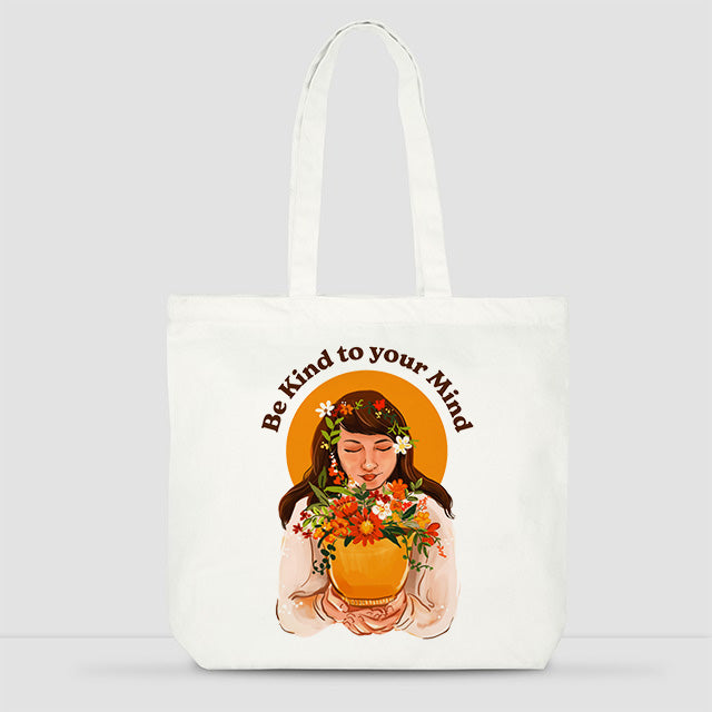 Be Kind to Your Mind - Tote Bag (Large)