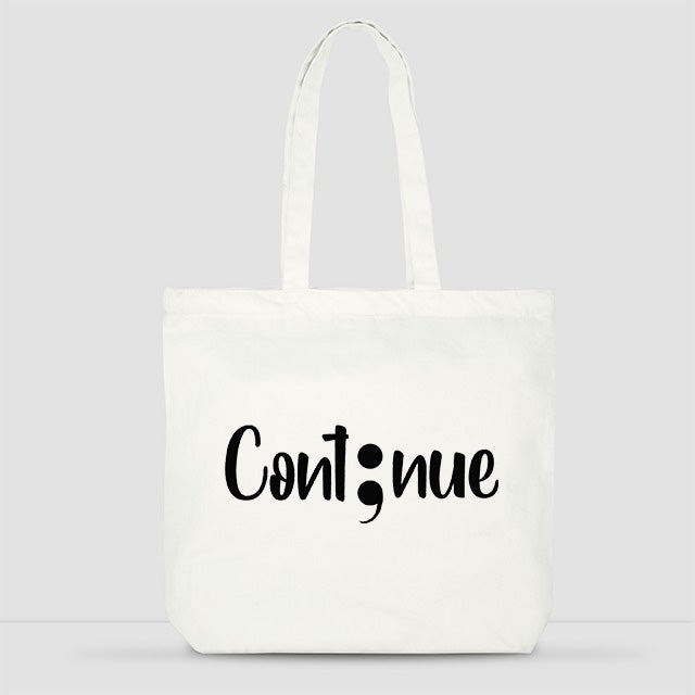 Continue - Tote Bag (Large)