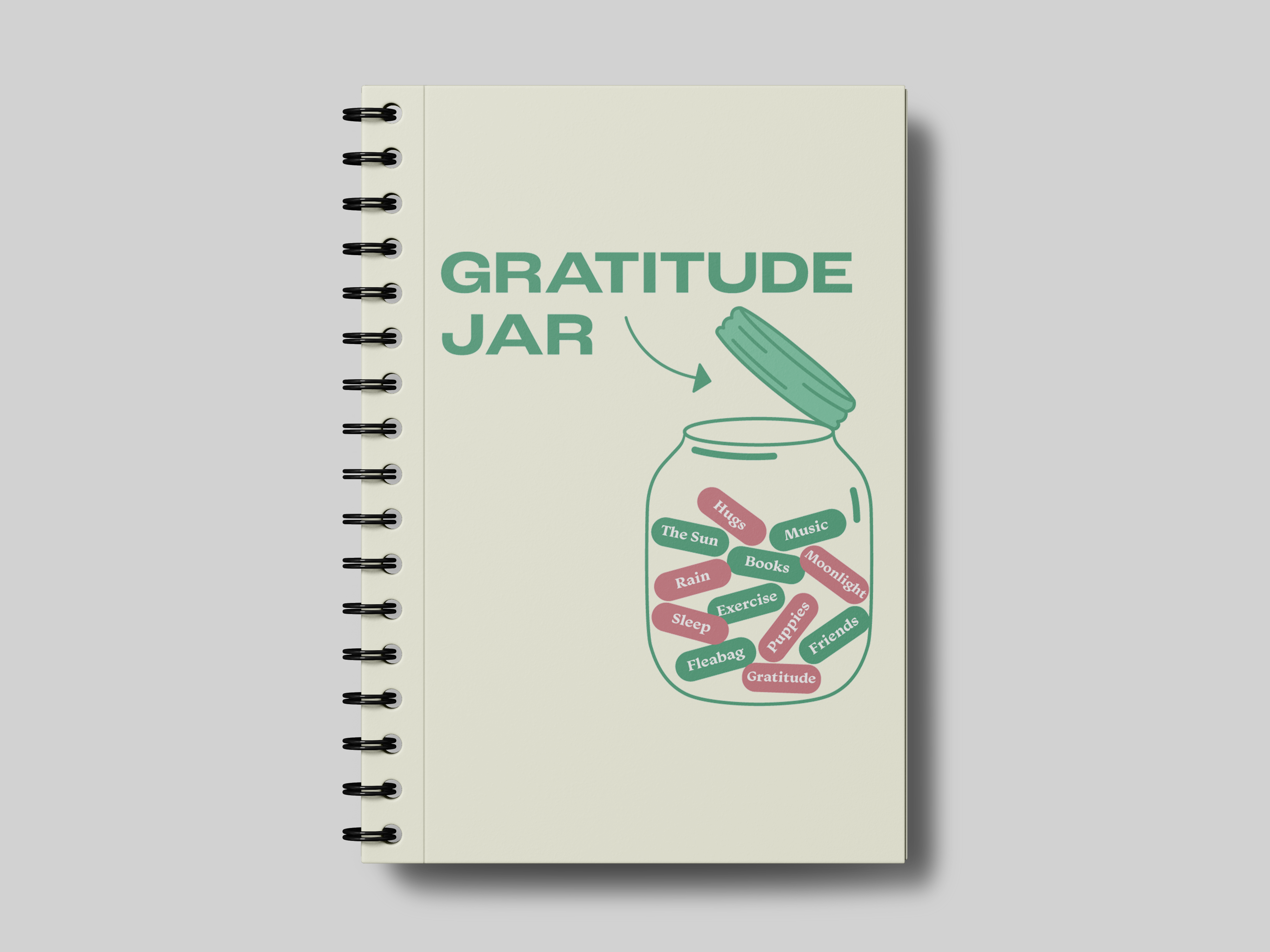 Gratitude Jar - Notebook