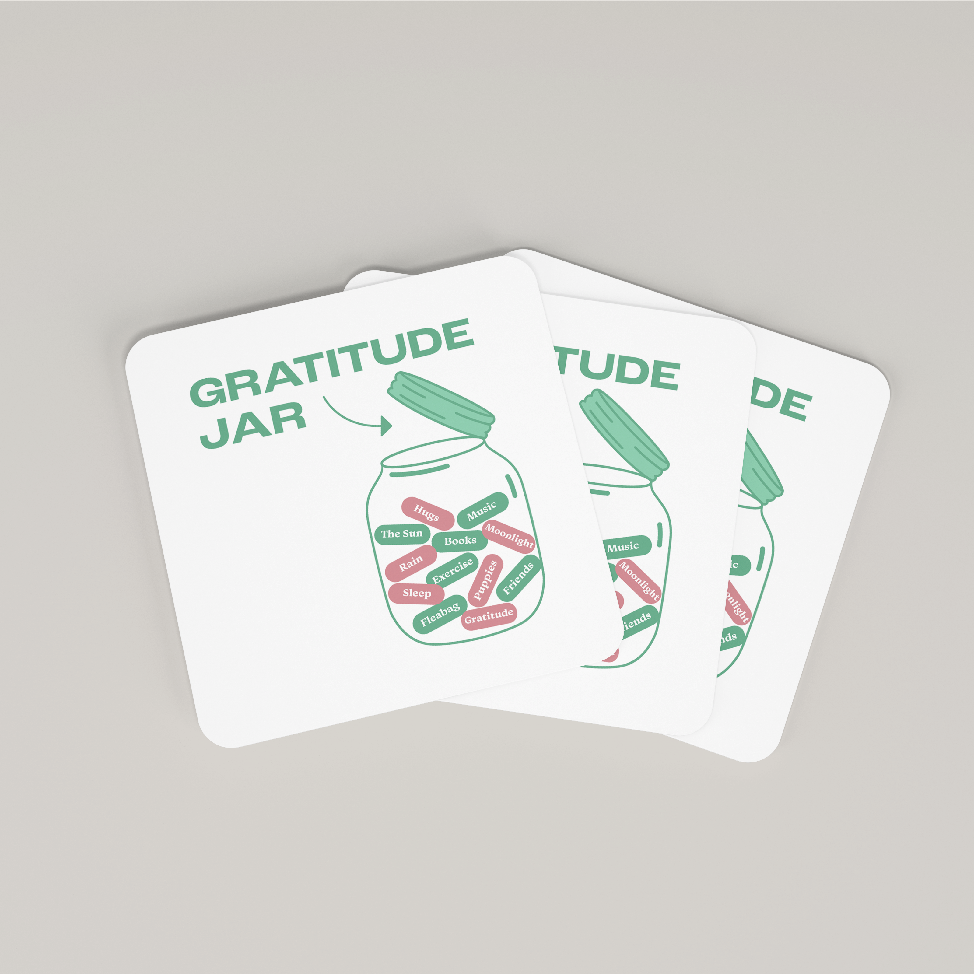 Gratitude Jar - Coaster