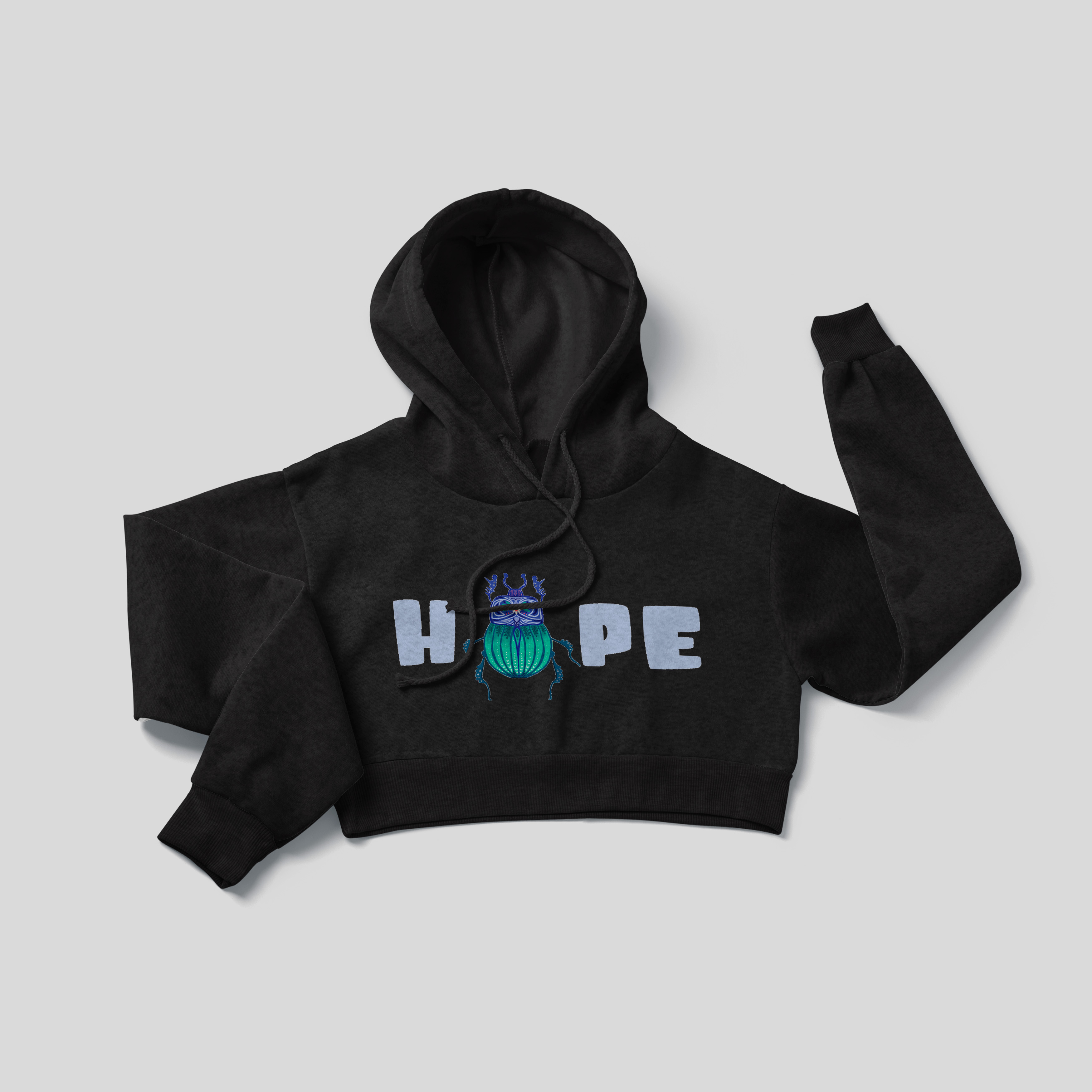 Hope - Crop Hoodie