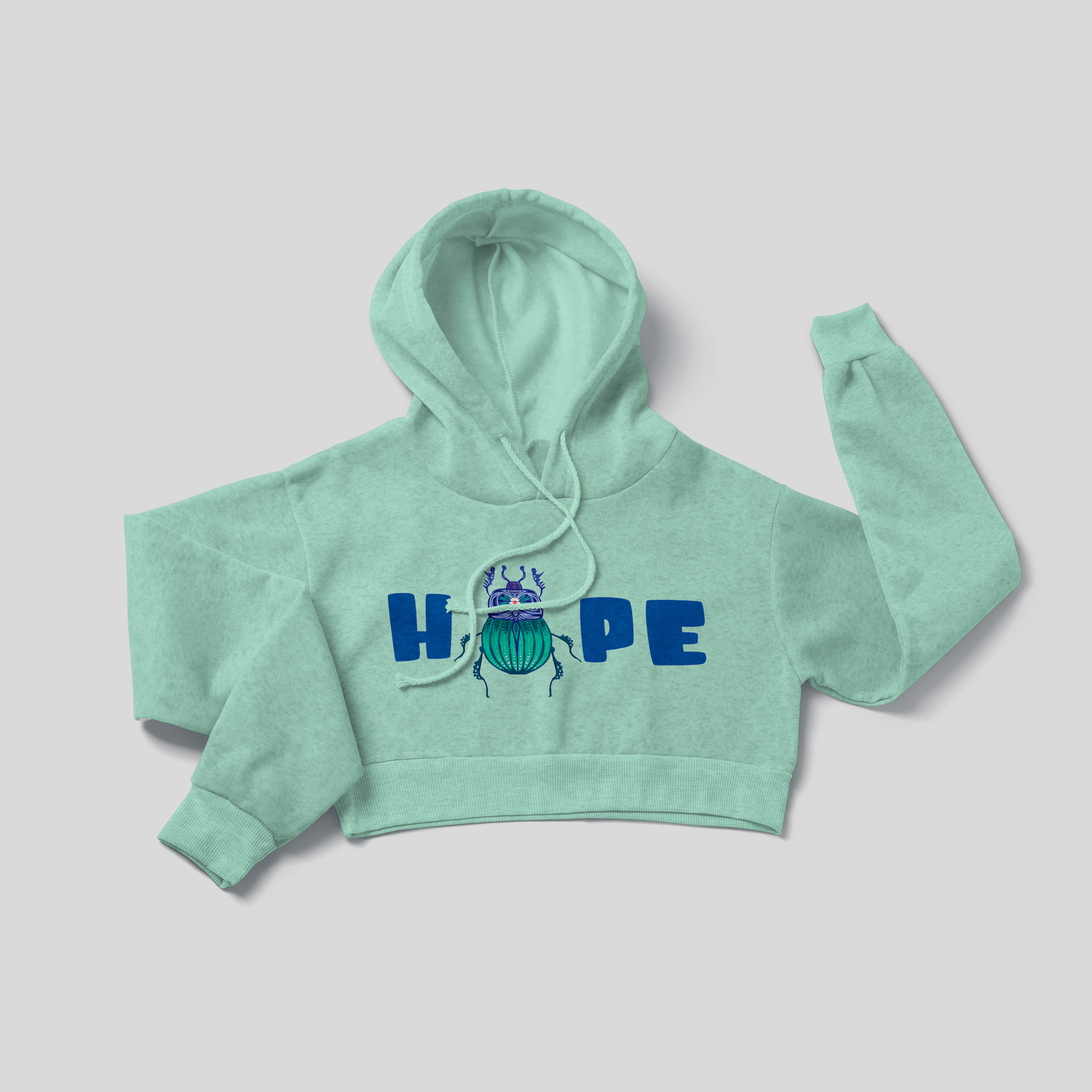 Hope - Crop Hoodie