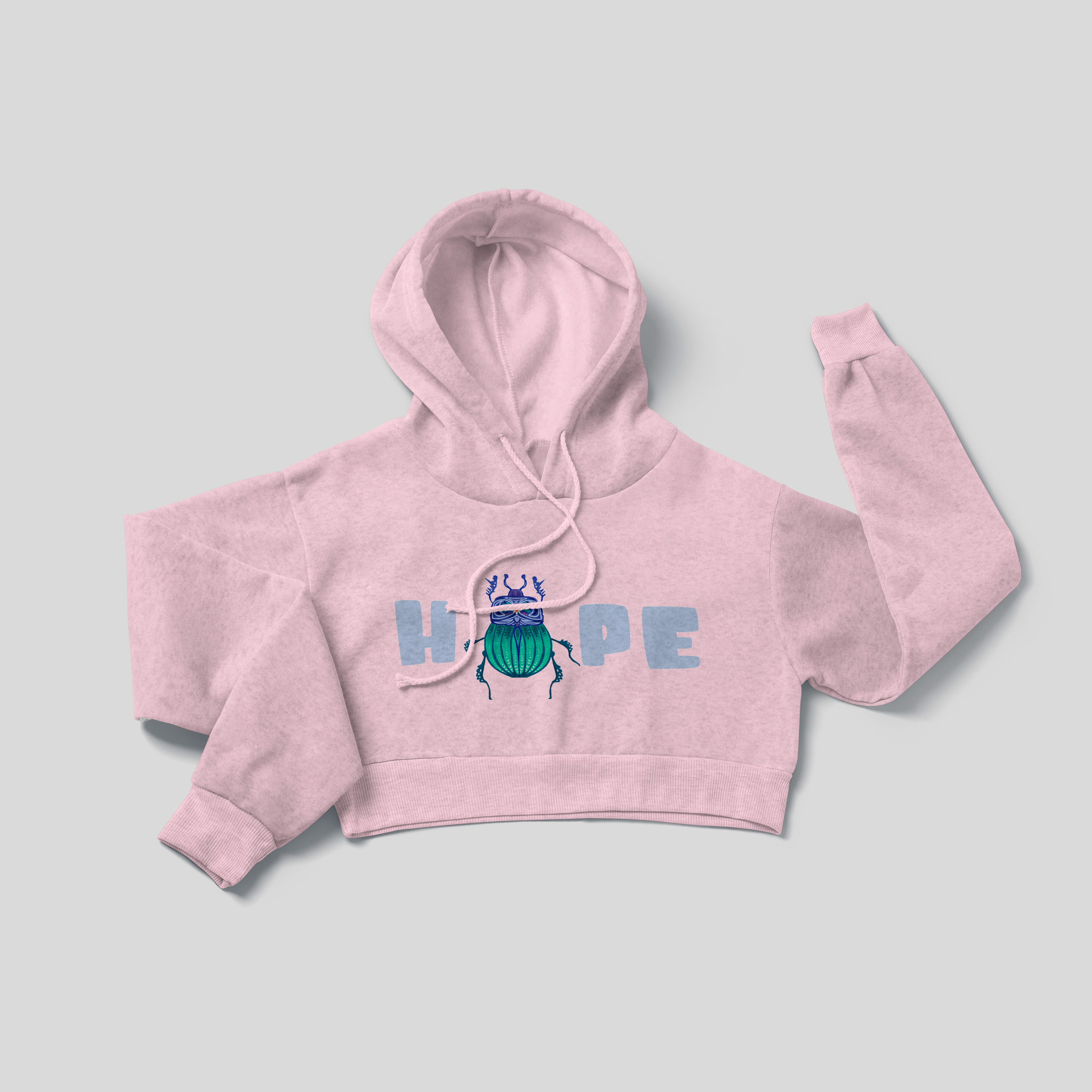 Hope - Crop Hoodie