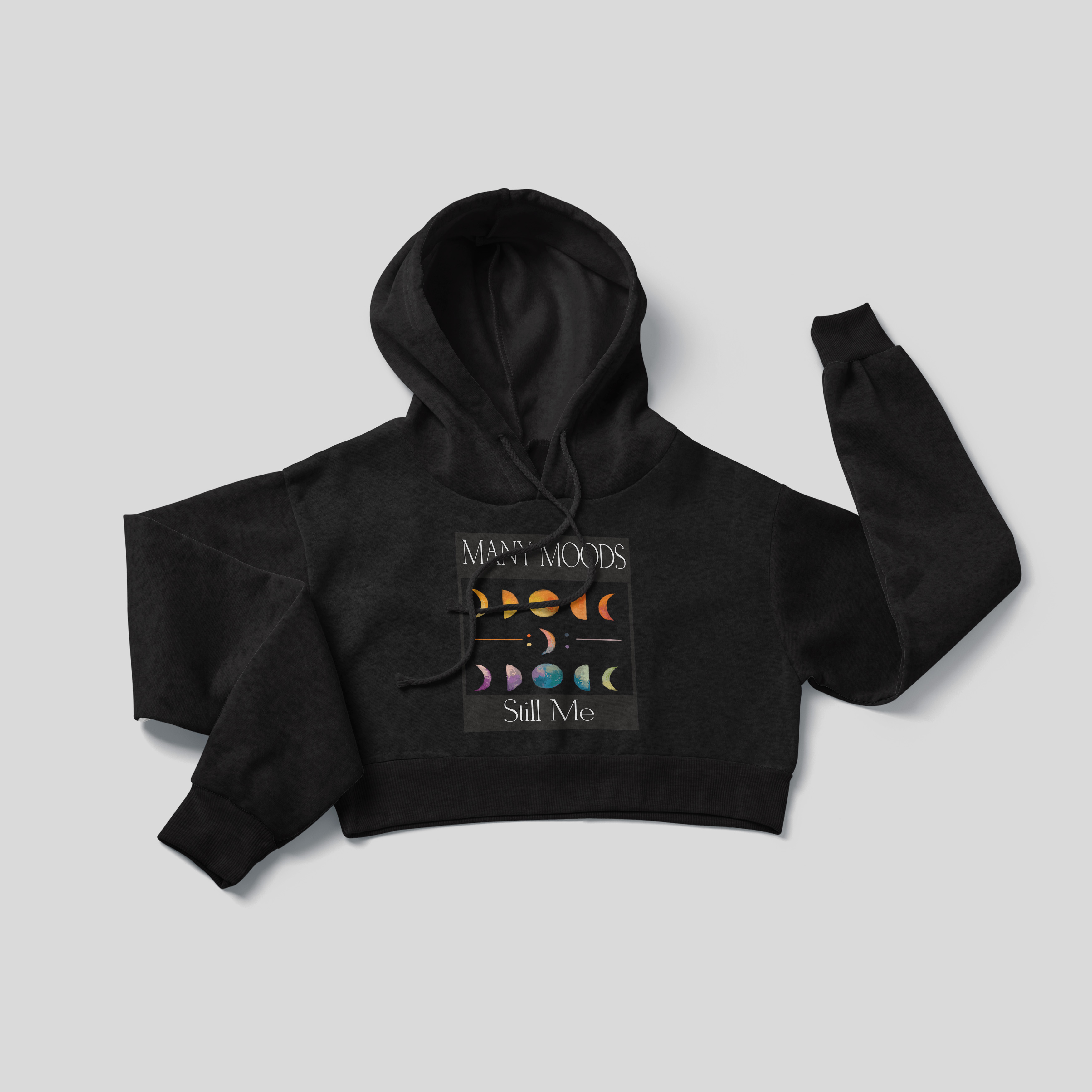 Many Moods Still Me - Crop Hoodie