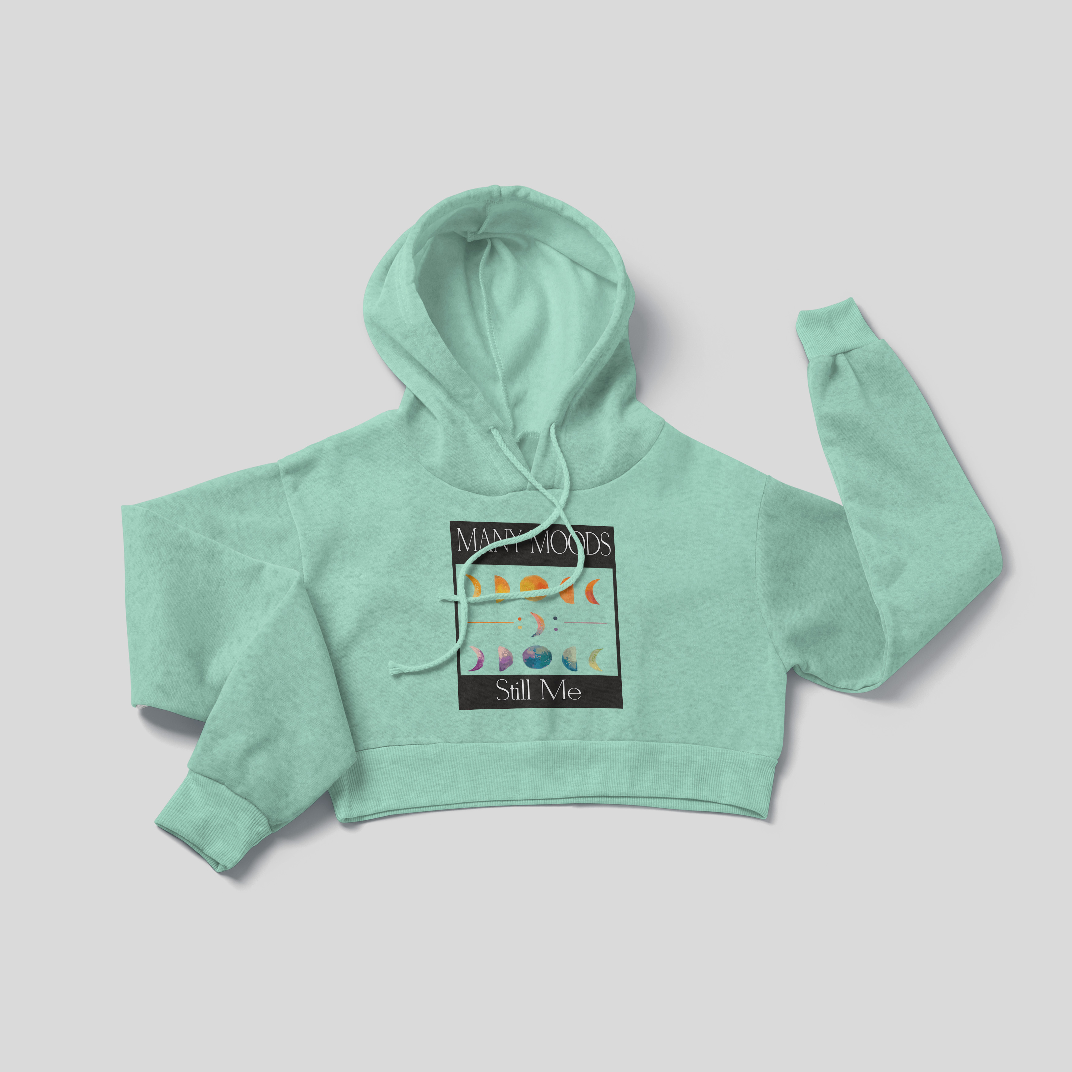 Many Moods Still Me - Crop Hoodie
