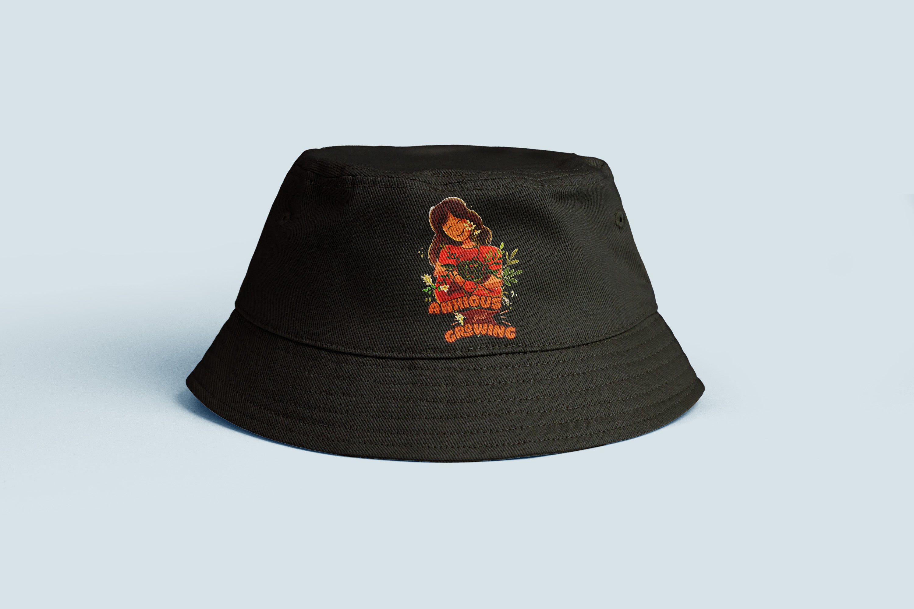 Anxious Yet Growing - Bucket Hat