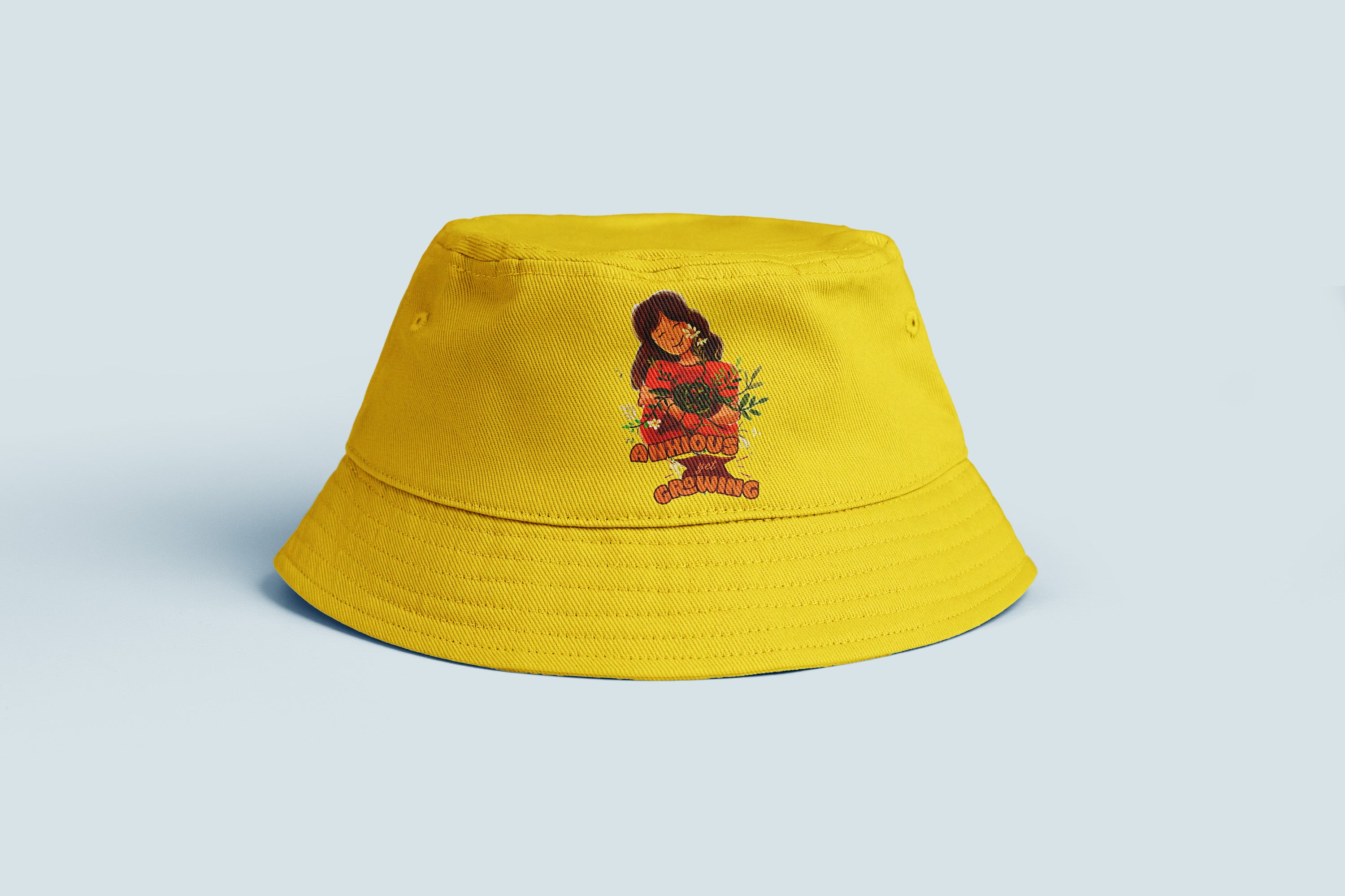 Anxious Yet Growing - Bucket Hat