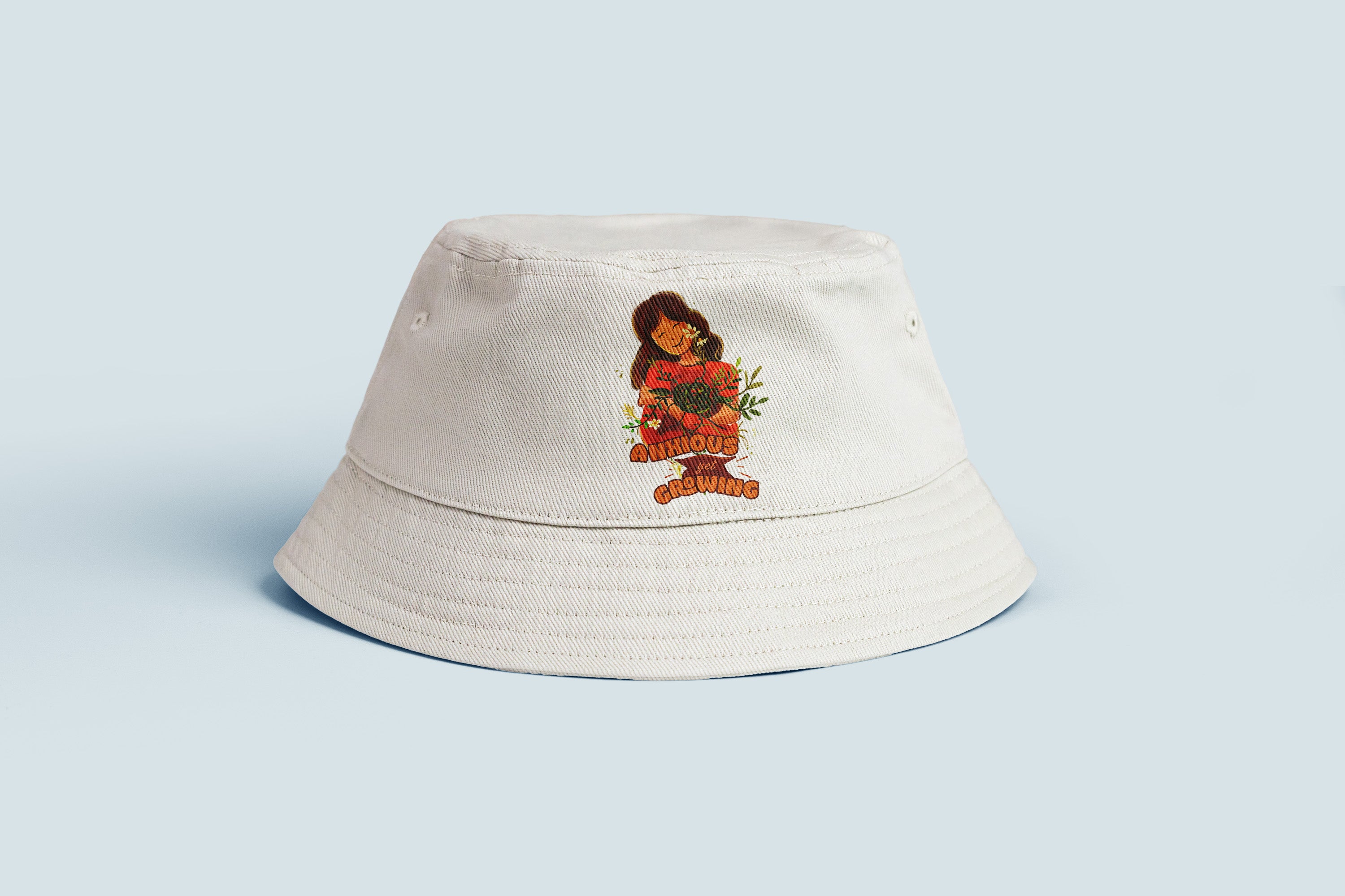 Anxious Yet Growing - Bucket Hat