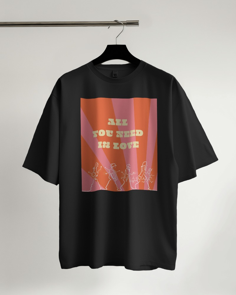 All You Need Is Love 1 - Oversized Tshirt