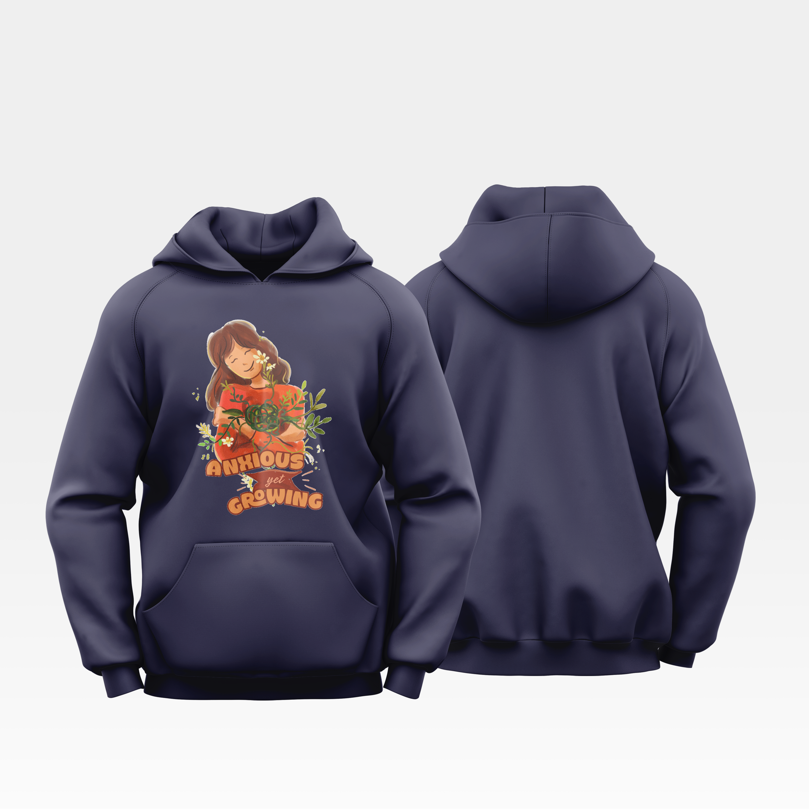 Anxious Yet Growing - Hoodie