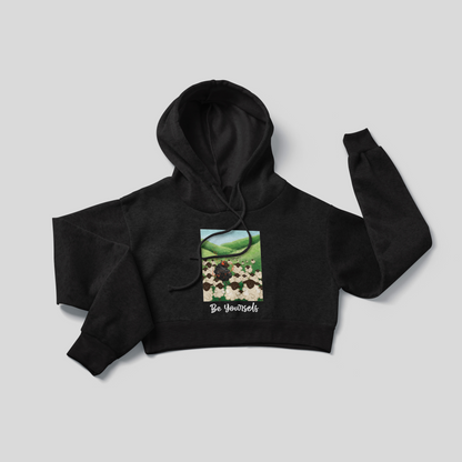 Be Yourself - Crop Hoodie