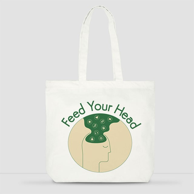 Feed Your Head - Tote Bag (Large)