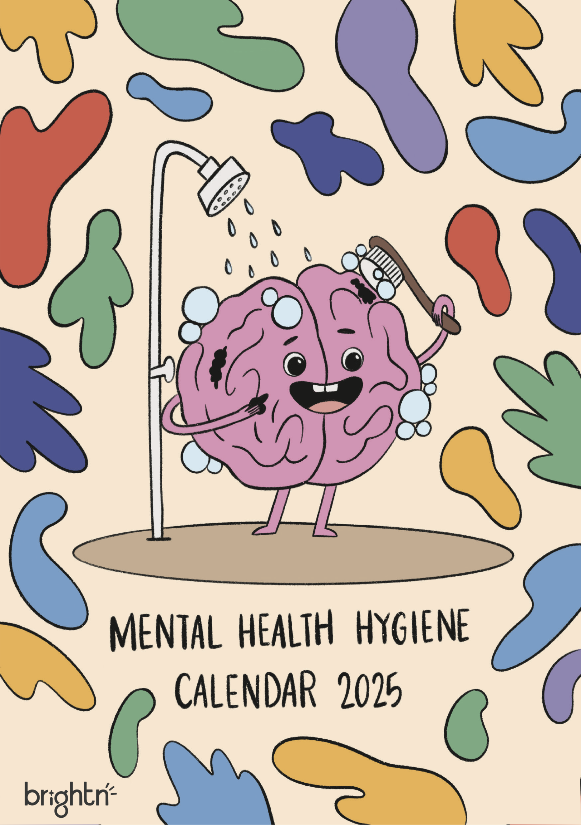 Mental Health and Hygiene Calendar 2025 - Hard copy
