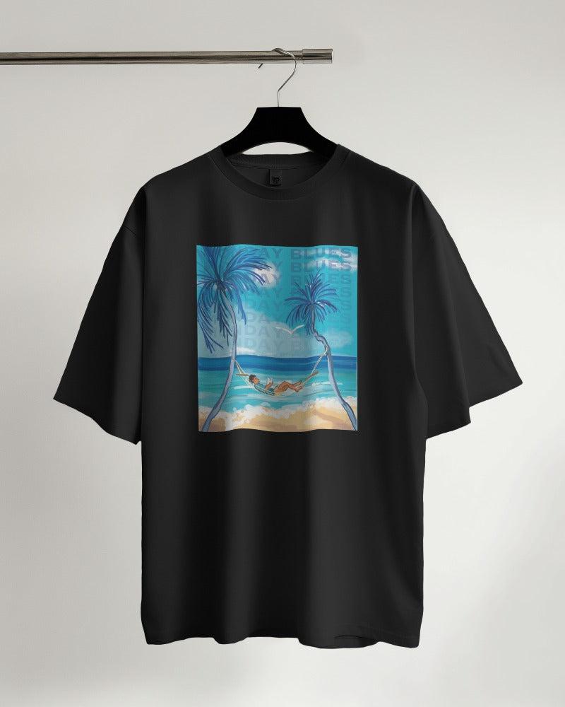 Monday Blues - Oversized Tshirt