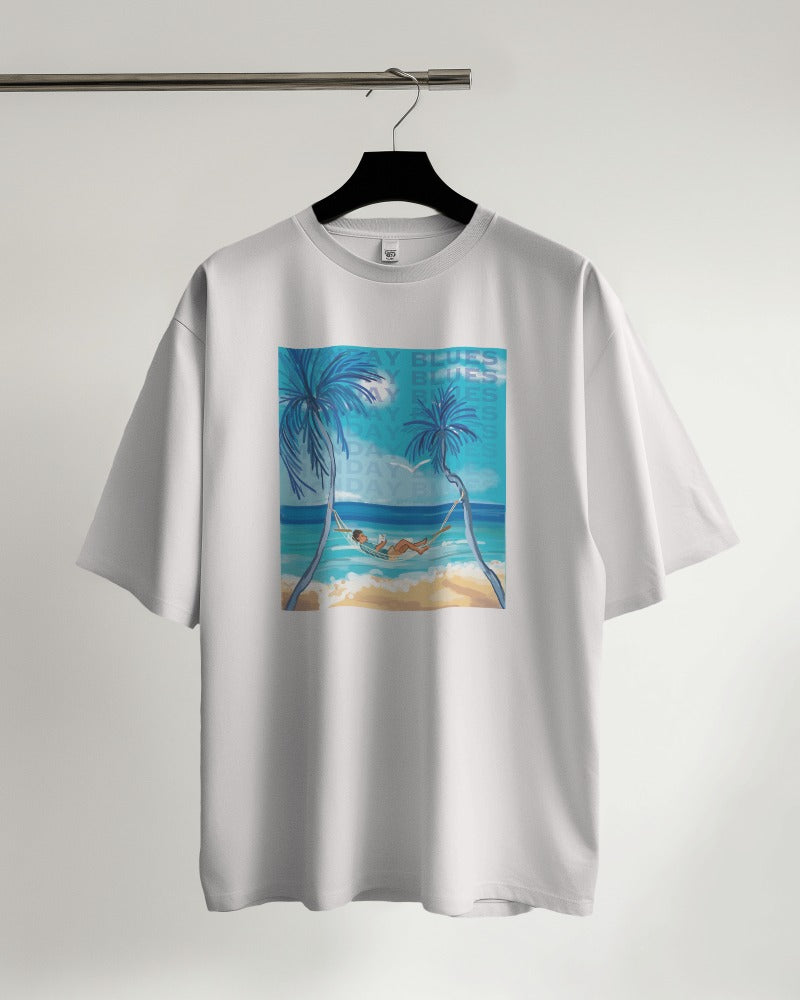Monday Blues - Oversized Tshirt