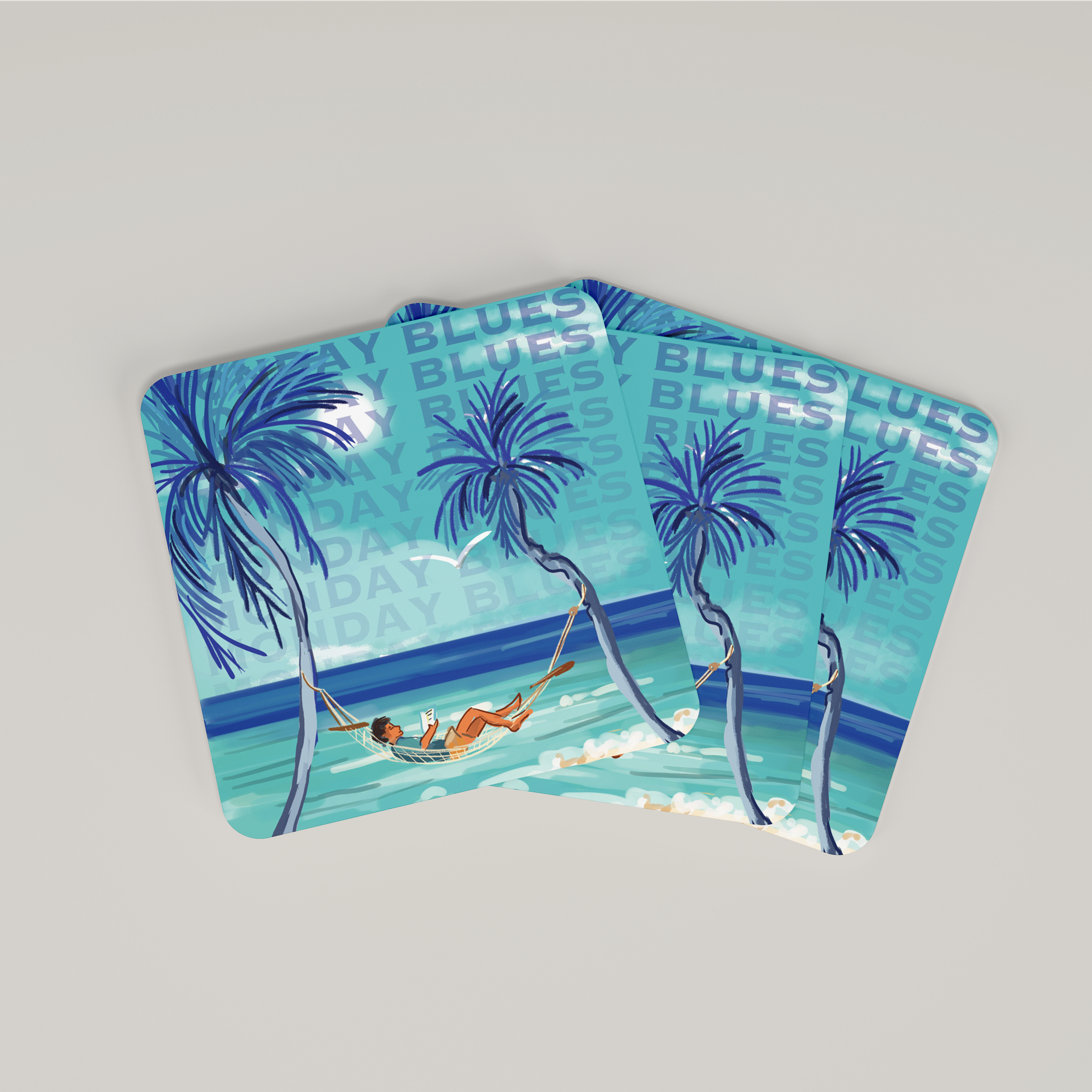 Monday Blues - Coaster