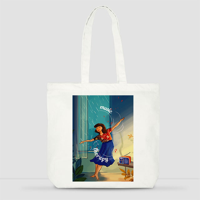 Music Therapy - Tote Bag (Large)