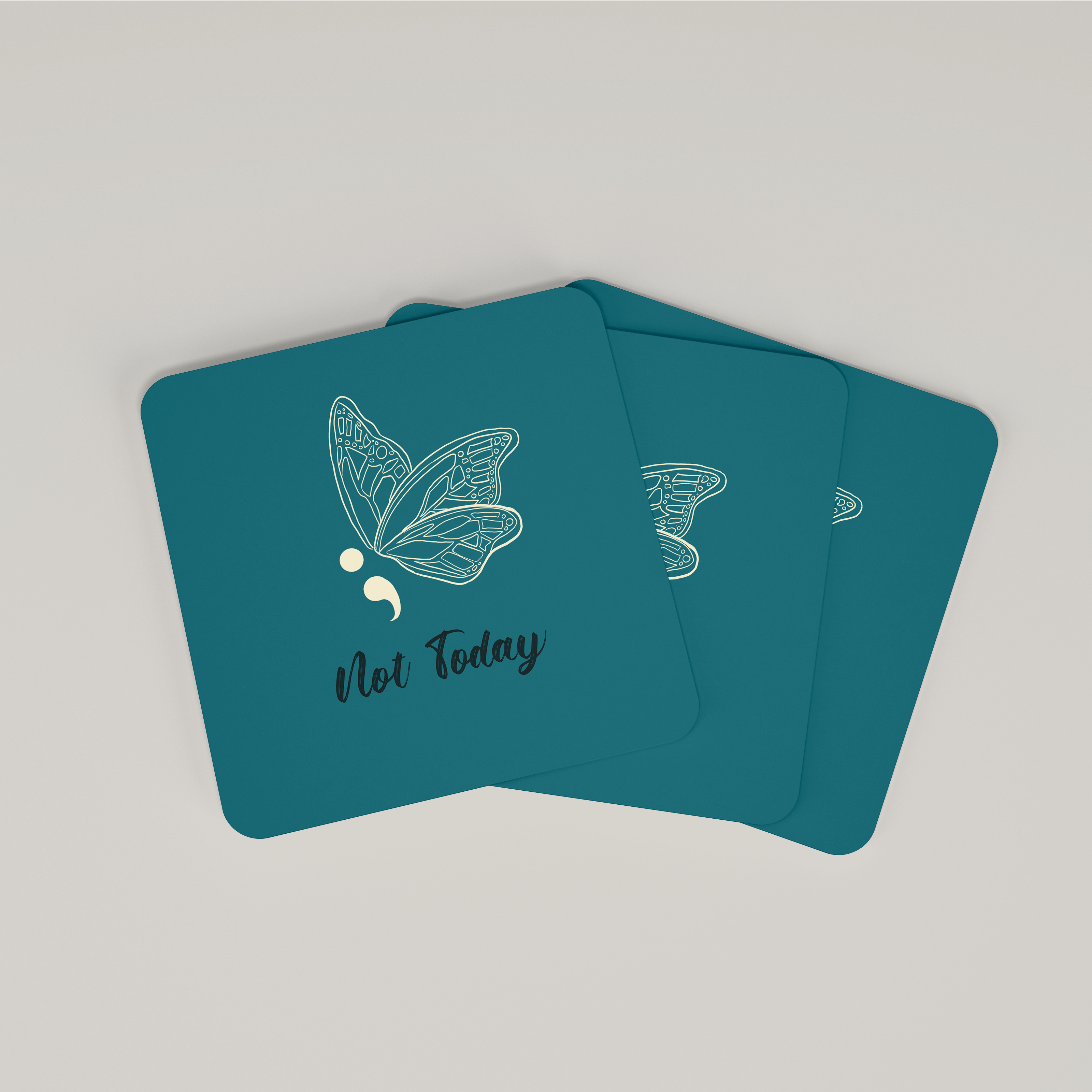 Not Today - Coaster