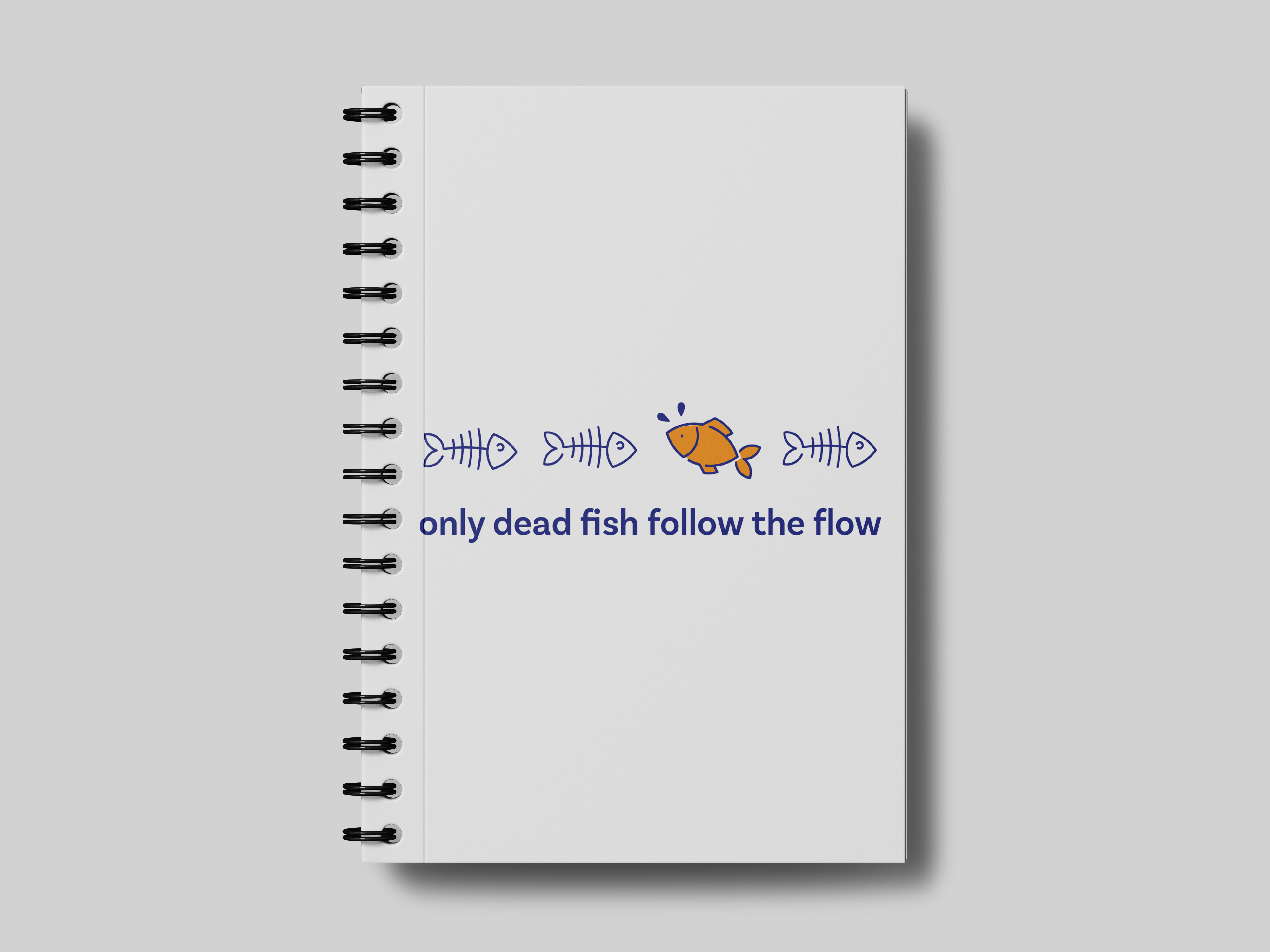 Only Dead Fish Follow the Flow - Notebook