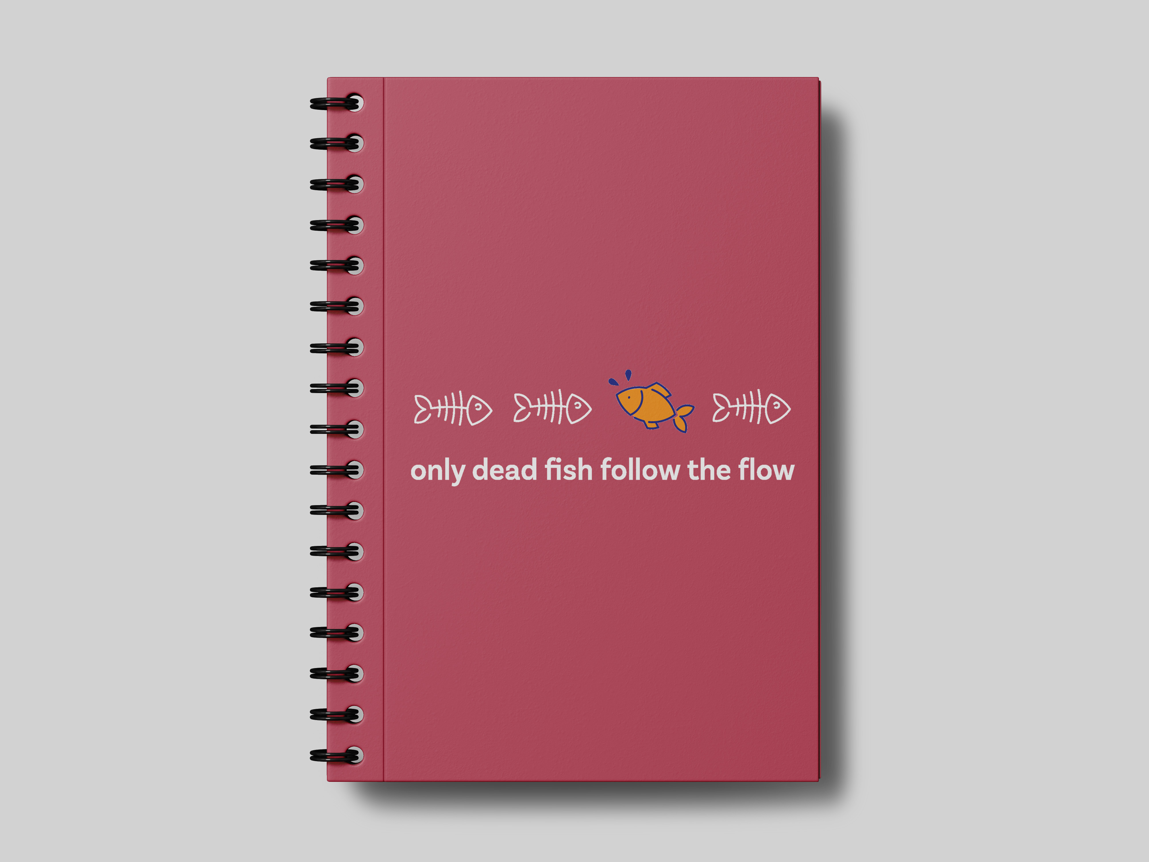 Only Dead Fish Follow the Flow - Notebook