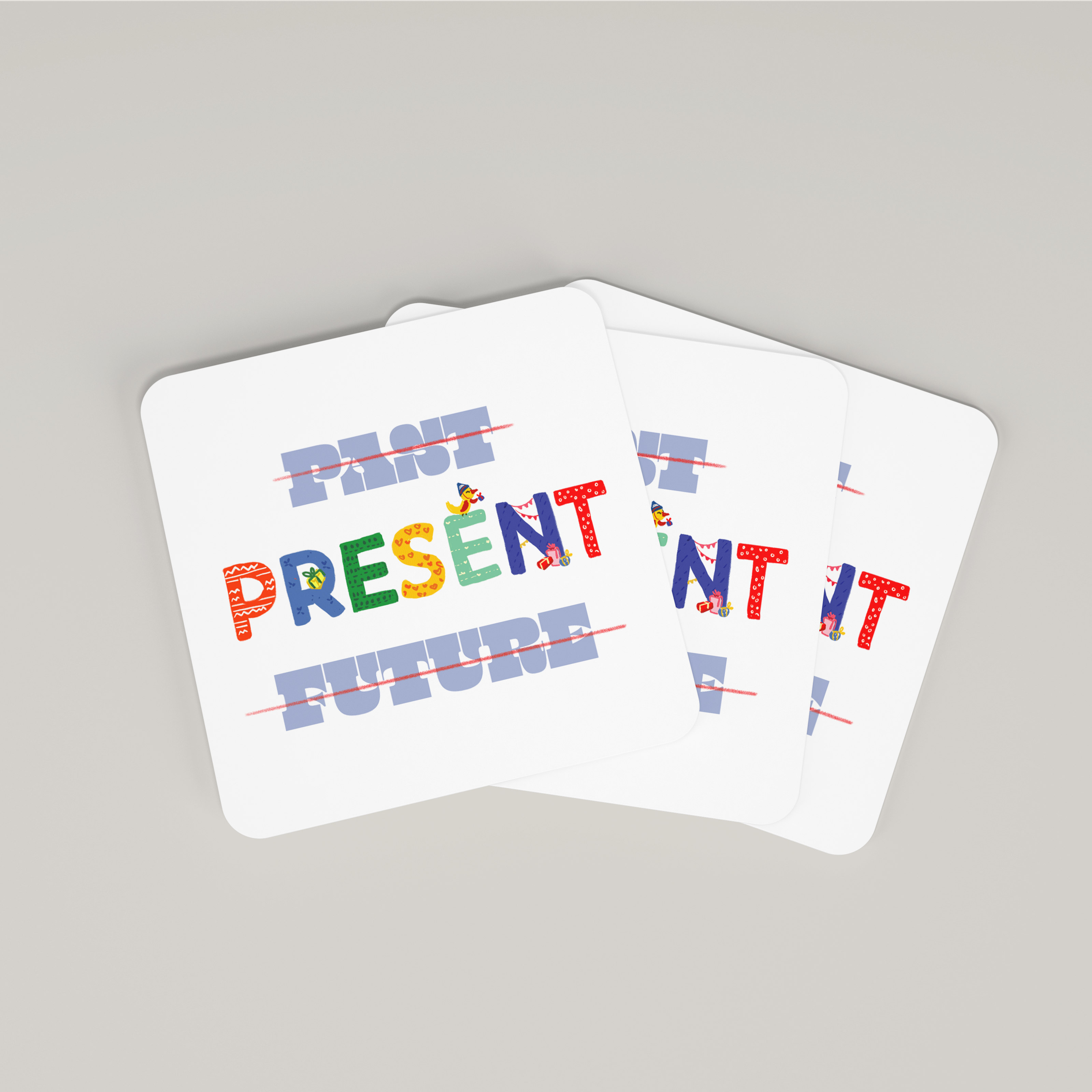 Past Present Future - Coaster