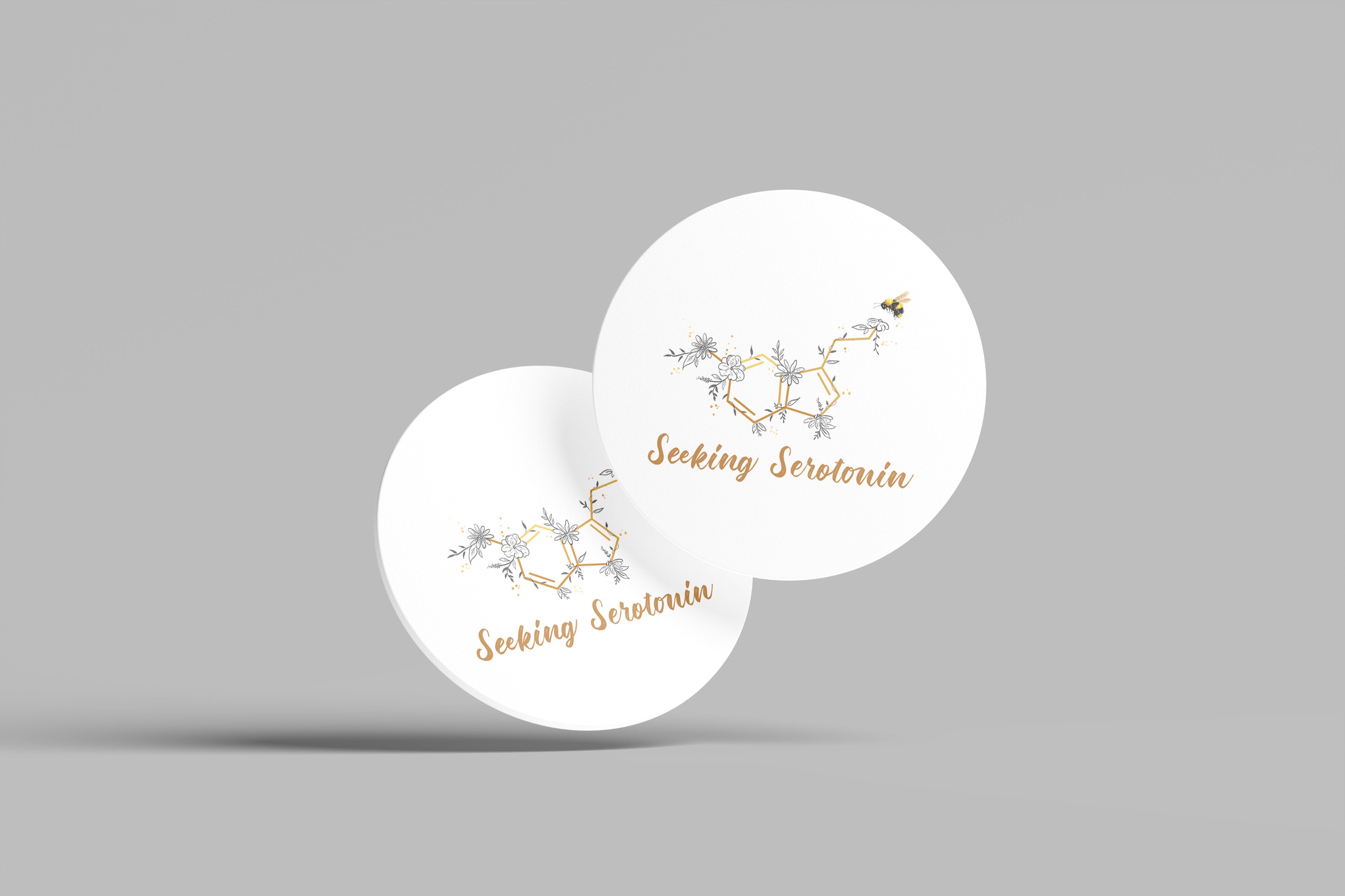 Seeking Serotonin - Coaster