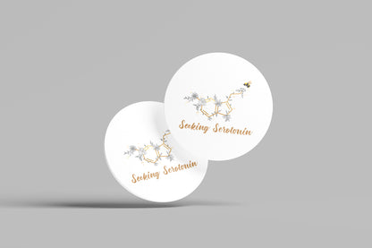 Seeking Serotonin - Coaster