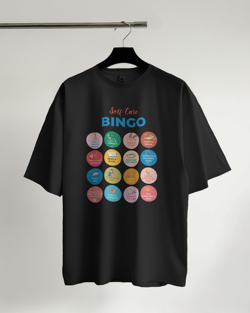 Self-Care-Bingo - Oversized Tshirt