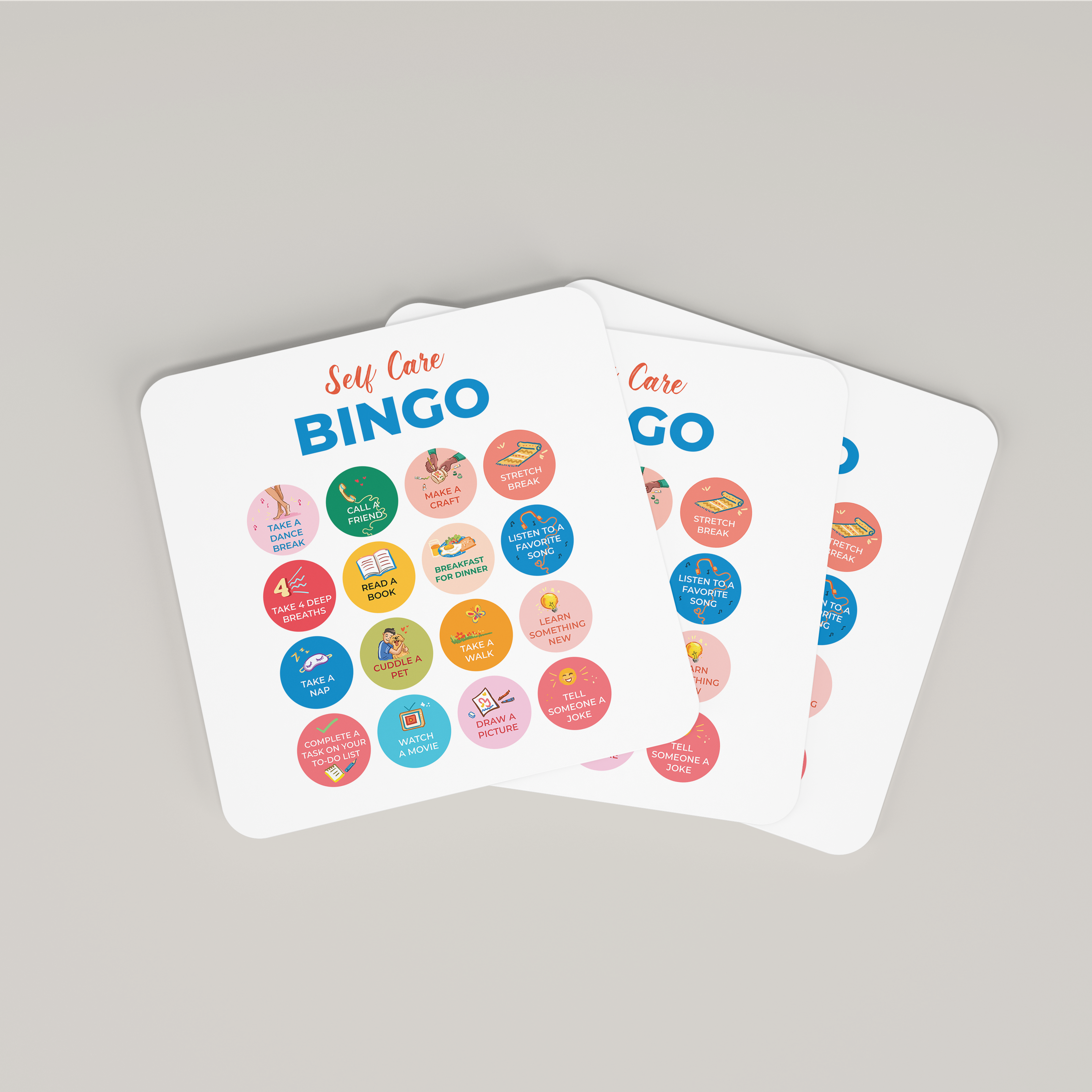 Self Care Bingo - Coaster