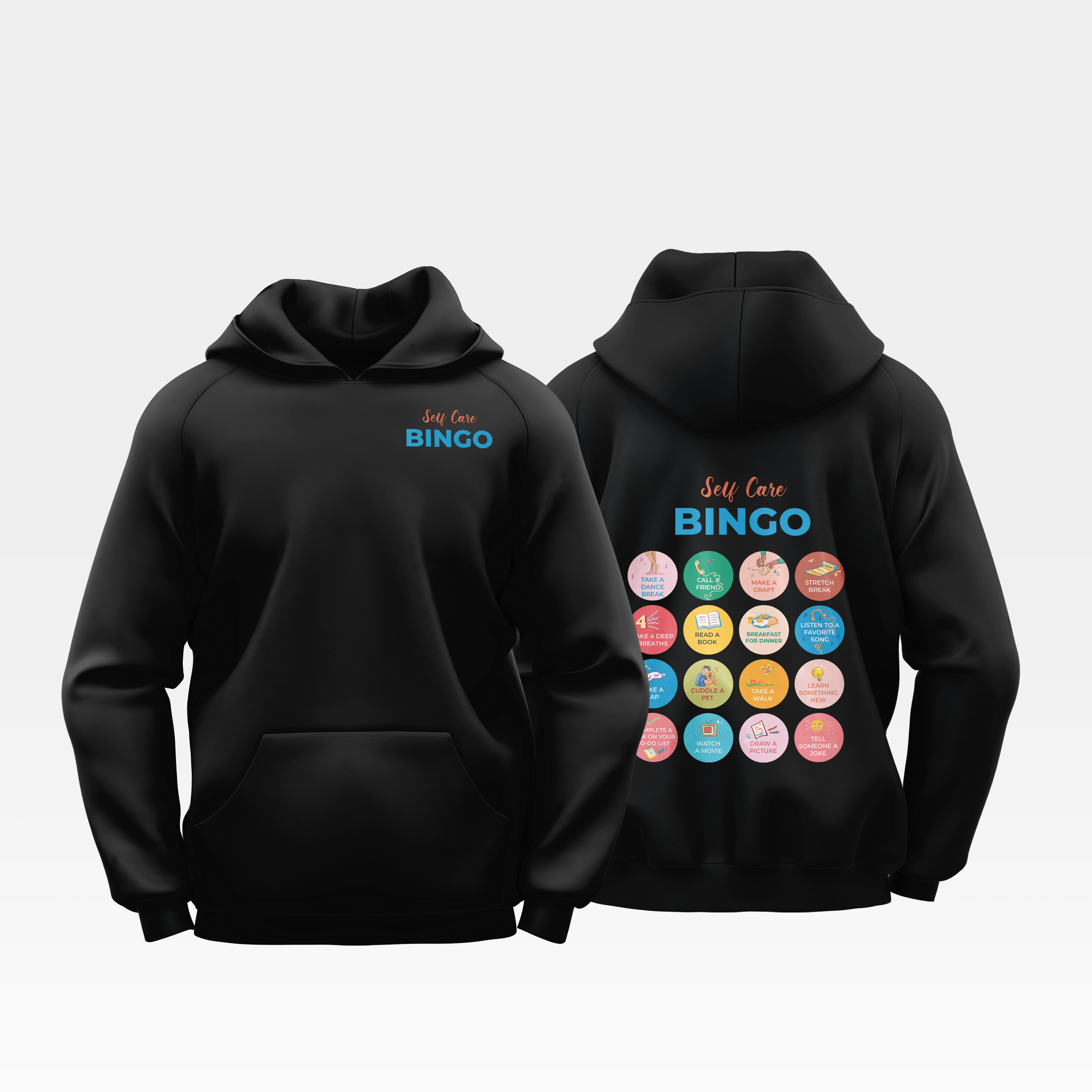Self-Care-Bingo - Hoodie