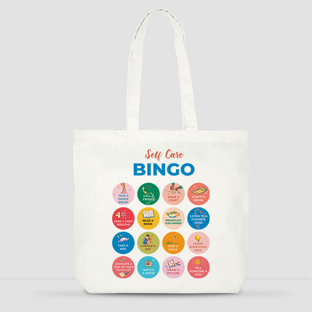 Self Care Bingo - Tote Bag (Large)