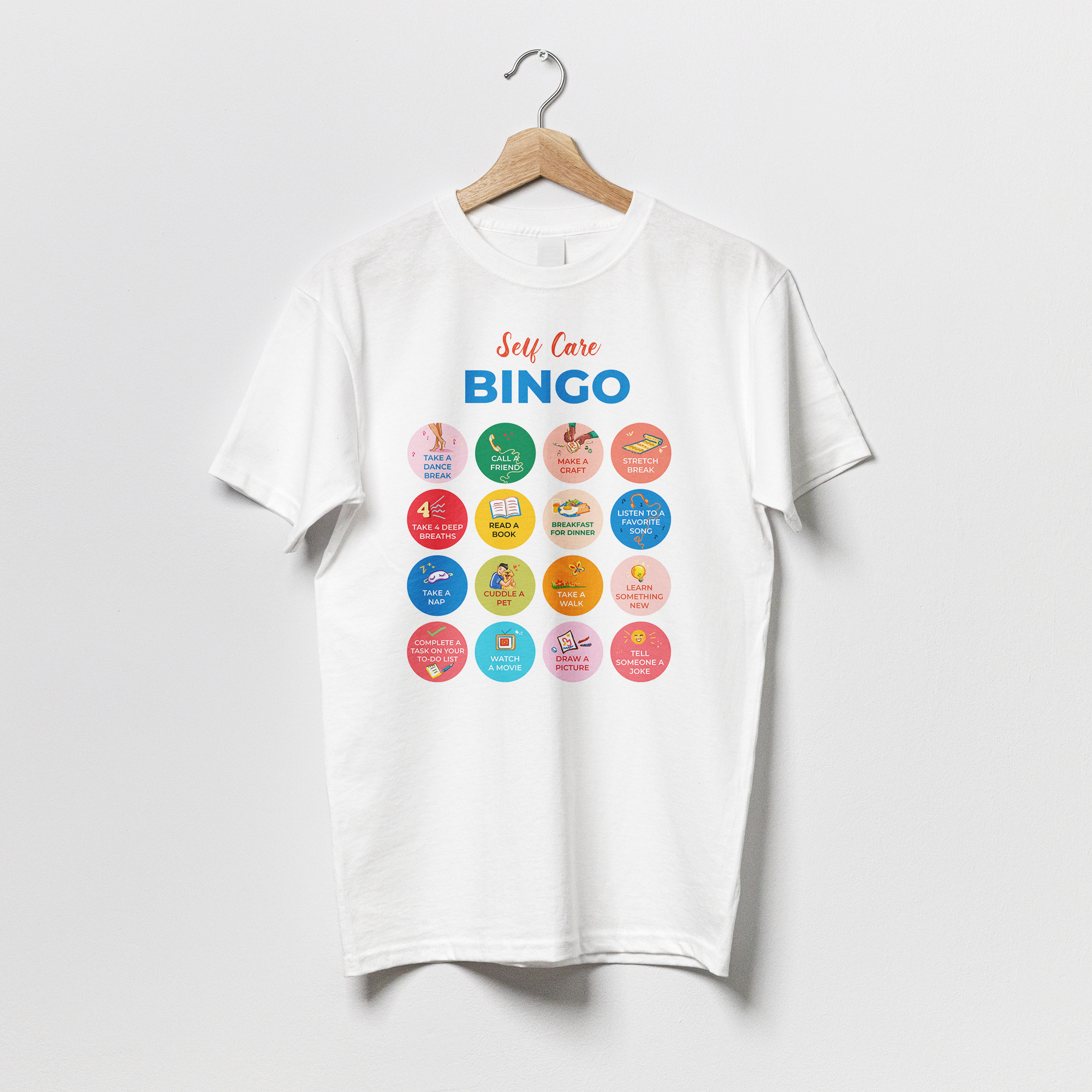Self-Care-Bingo - Tshirt