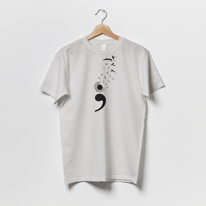 Semicolon Dandelion - Tshirt