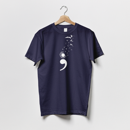 Semicolon Dandelion - Tshirt