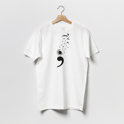Semicolon Dandelion - Tshirt