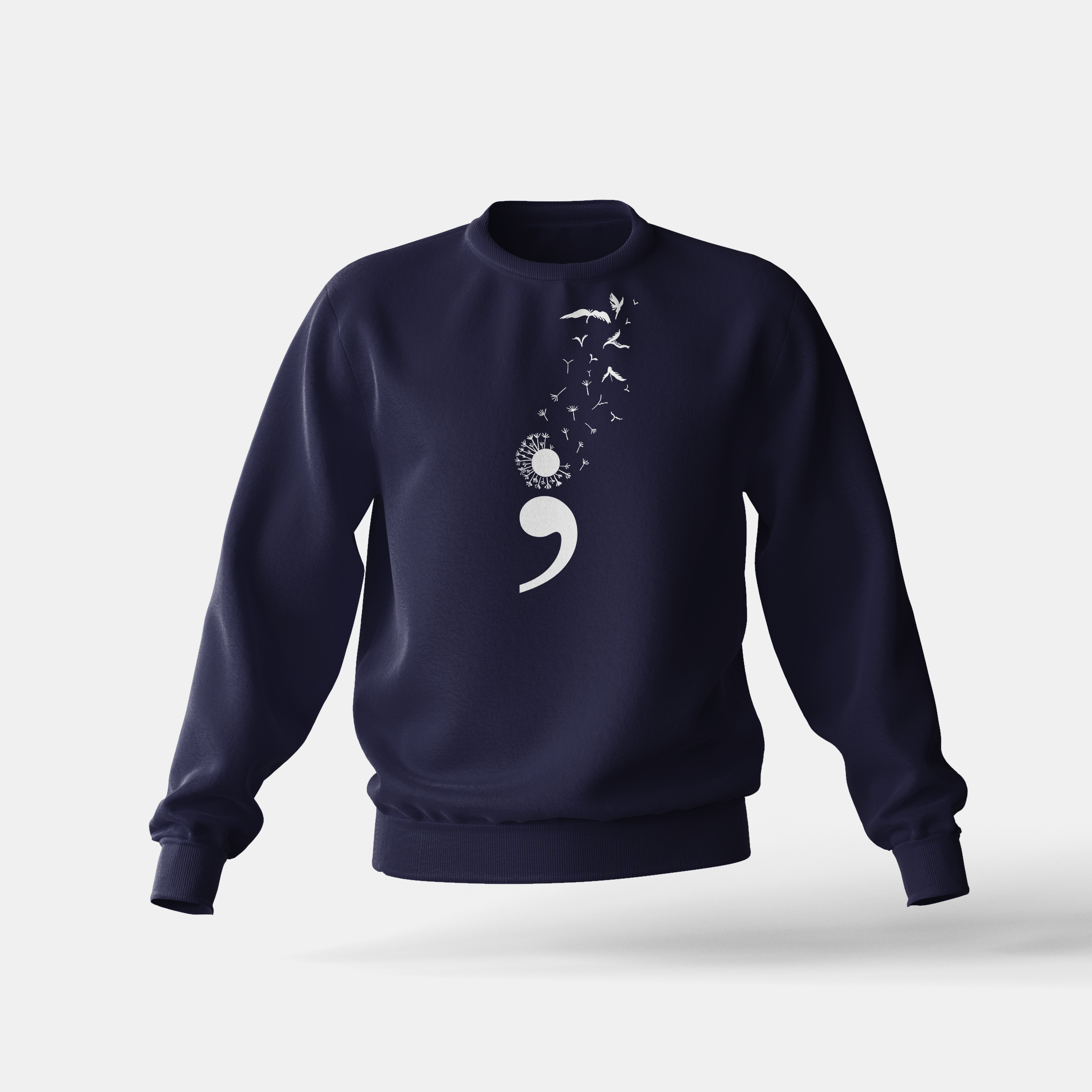 Semicolon Dandelion - Sweatshirt