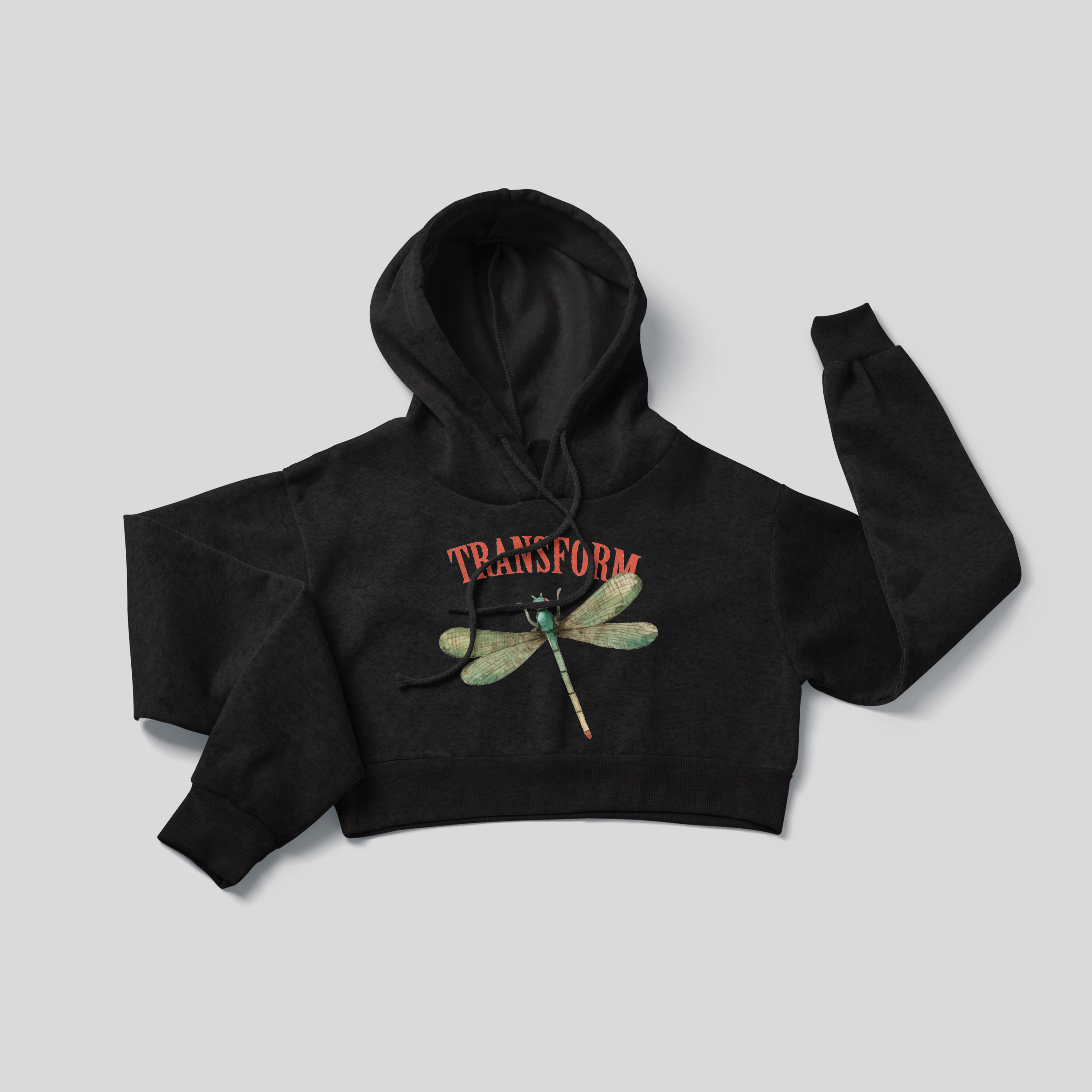 Transform - Crop Hoodie