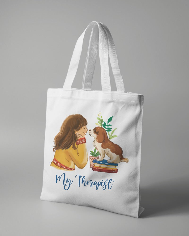 My Dog, the Therapist - Tote Bag