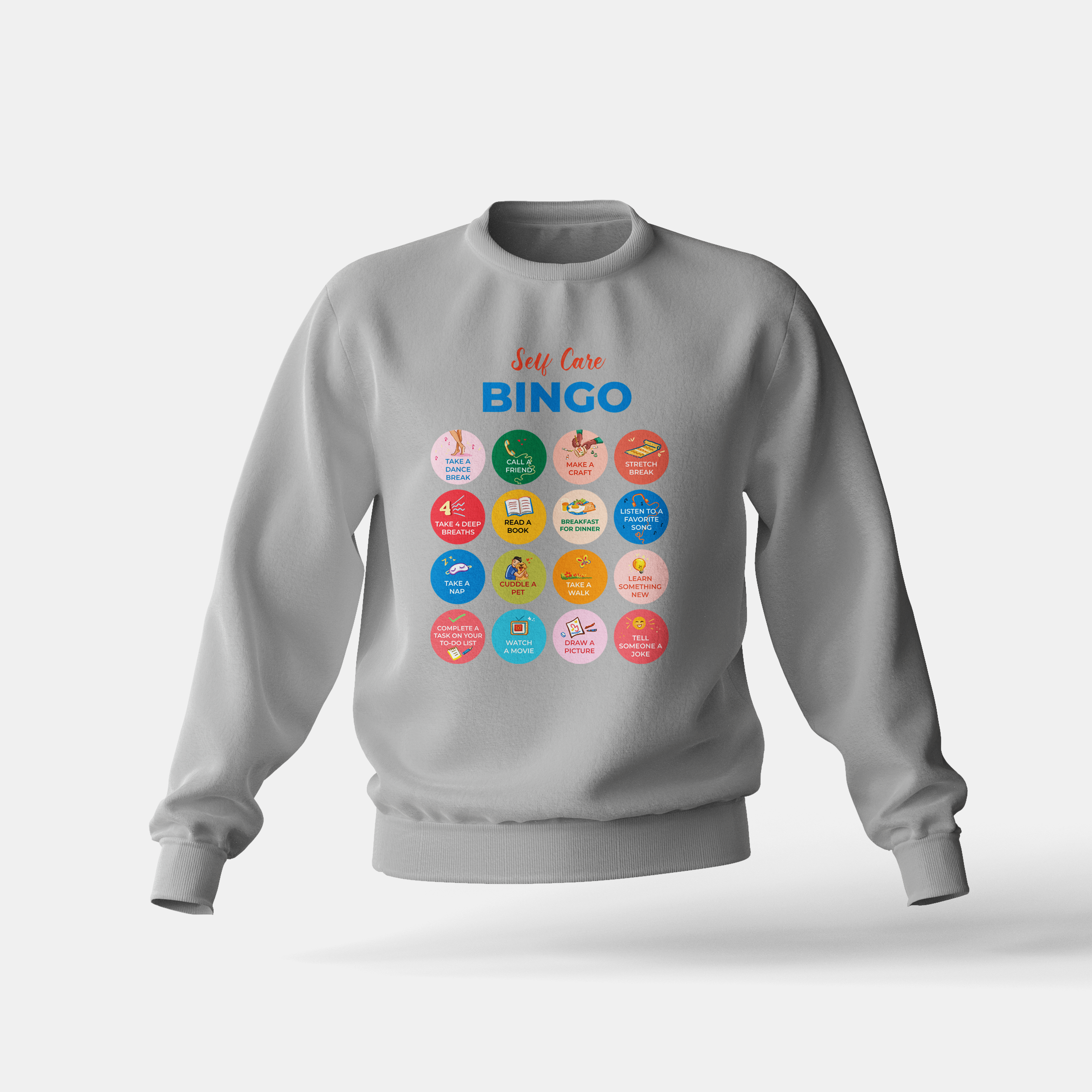 Self-Care Bingo - Sweatshirt