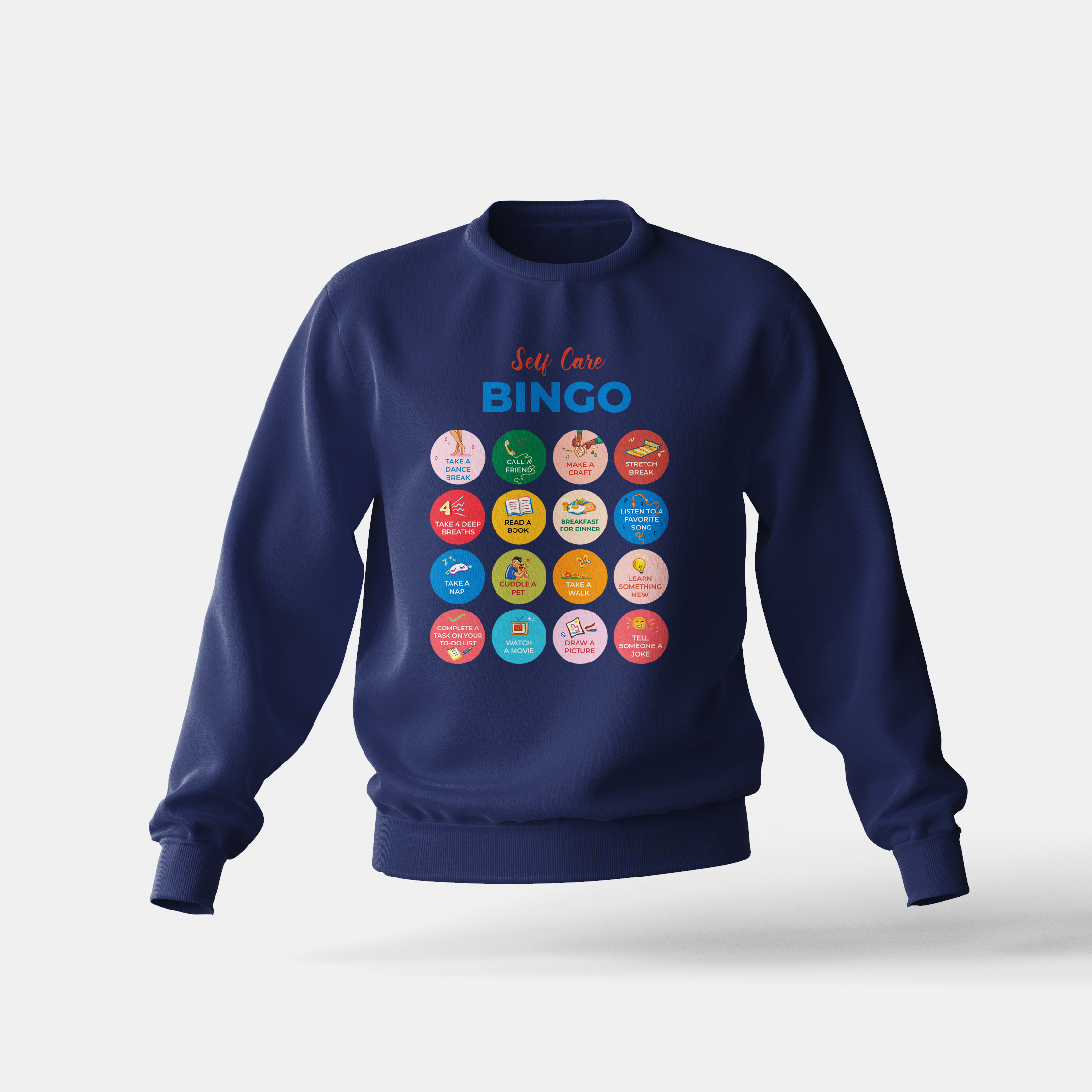 Self-Care Bingo - Sweatshirt